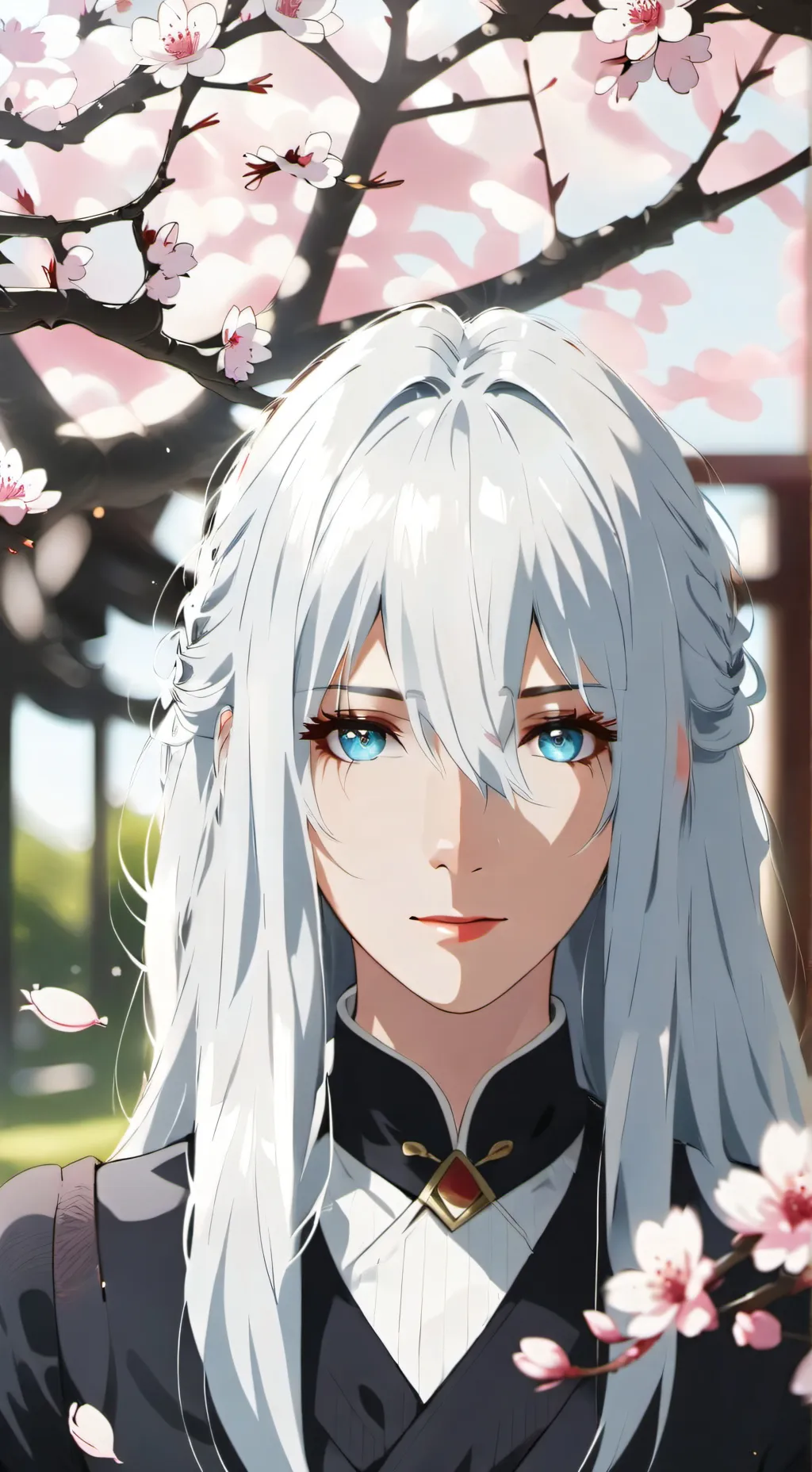 ai character: SAKURA background