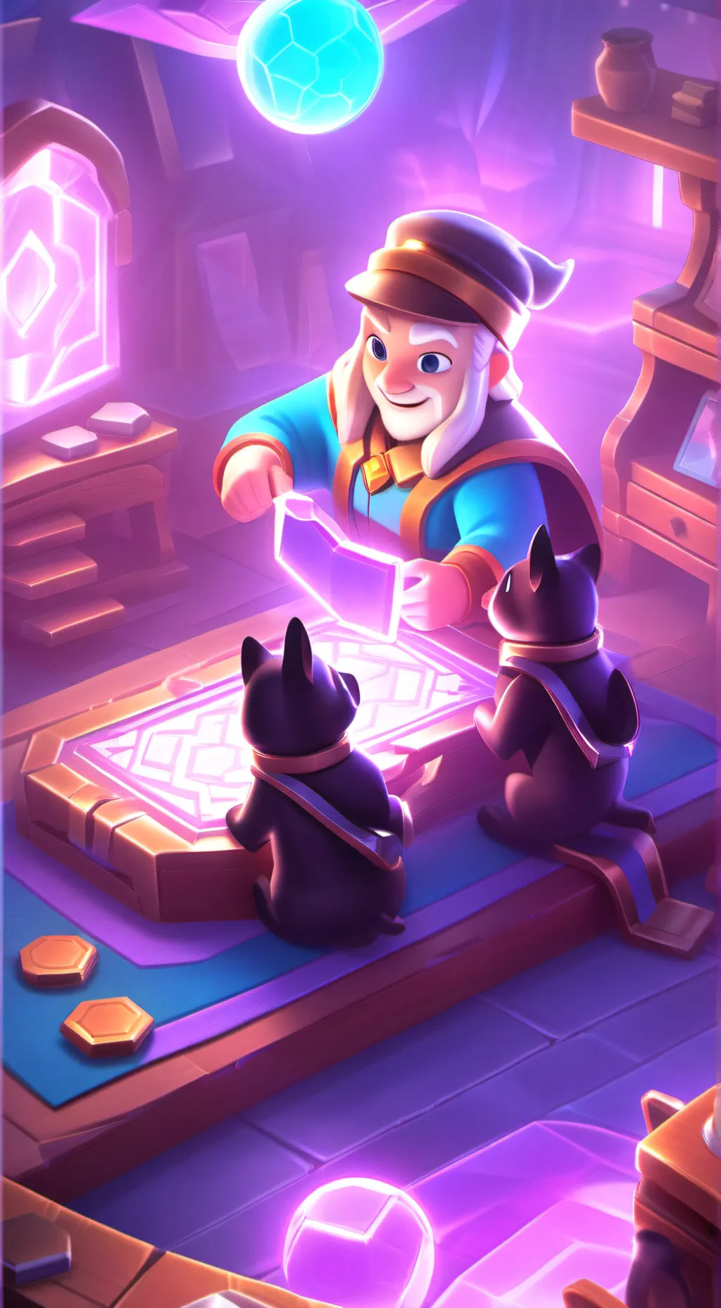 ai character: антон background