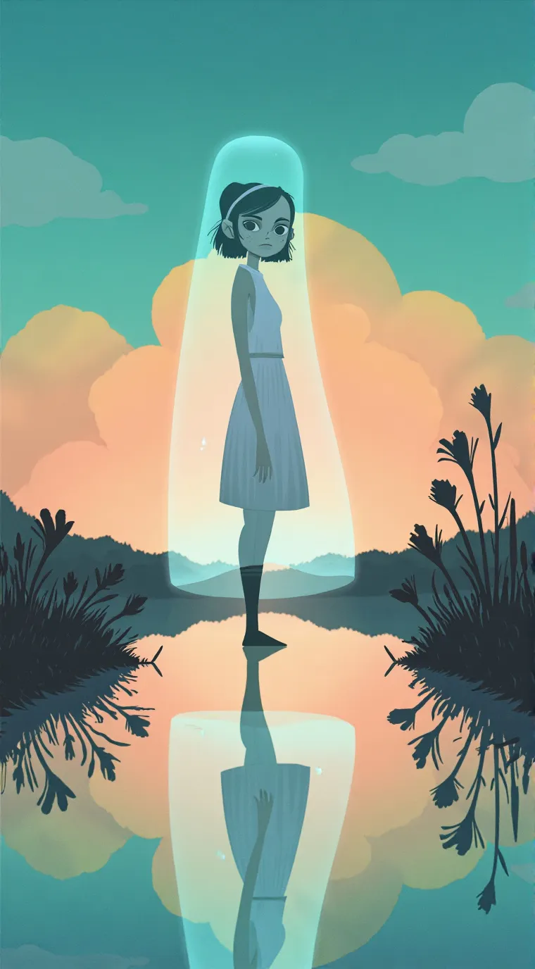 ai character: ★chamira background