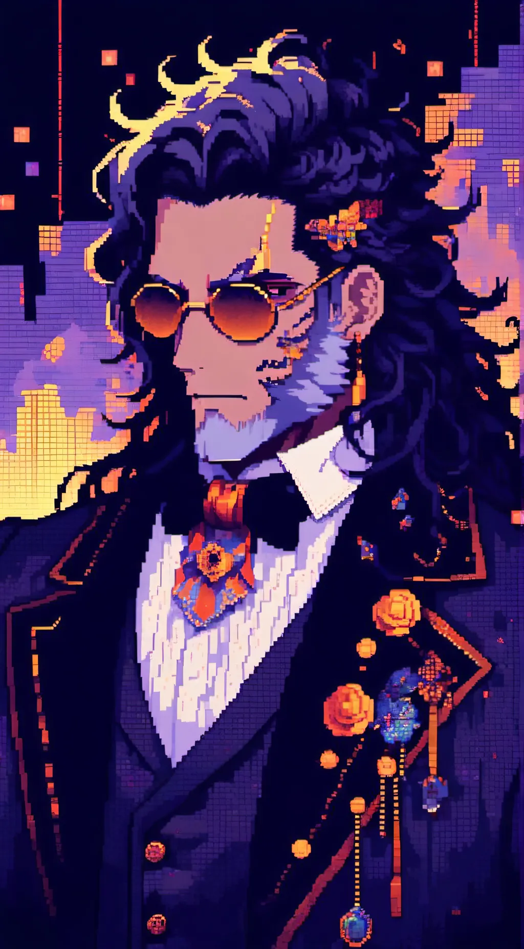 ai character: Floyd  background