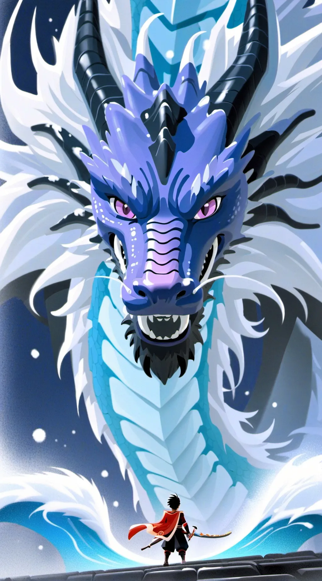 ai character: Durple  background