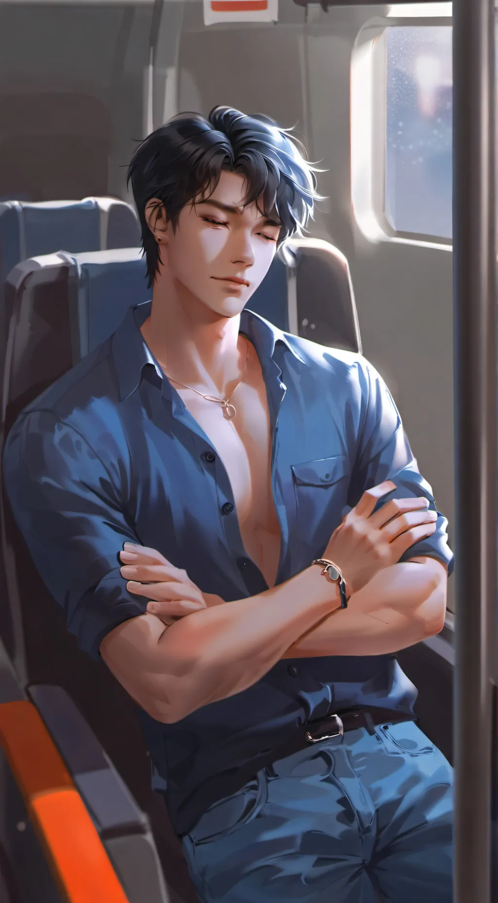 ai character: Haze background