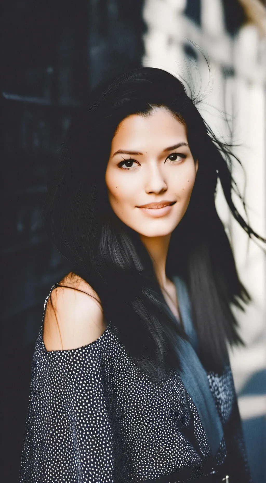 ai character: Lina  background