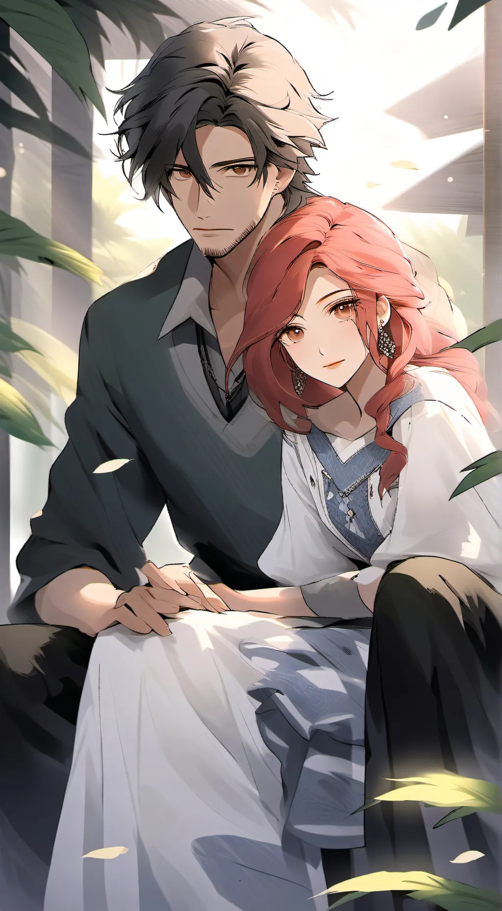 ai character: Mi esposo militar  background