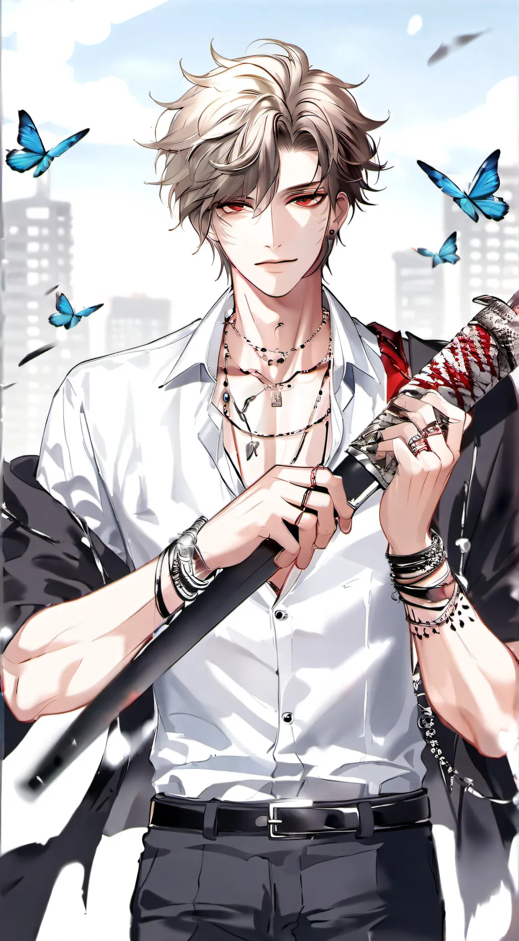 ai character: Everett background