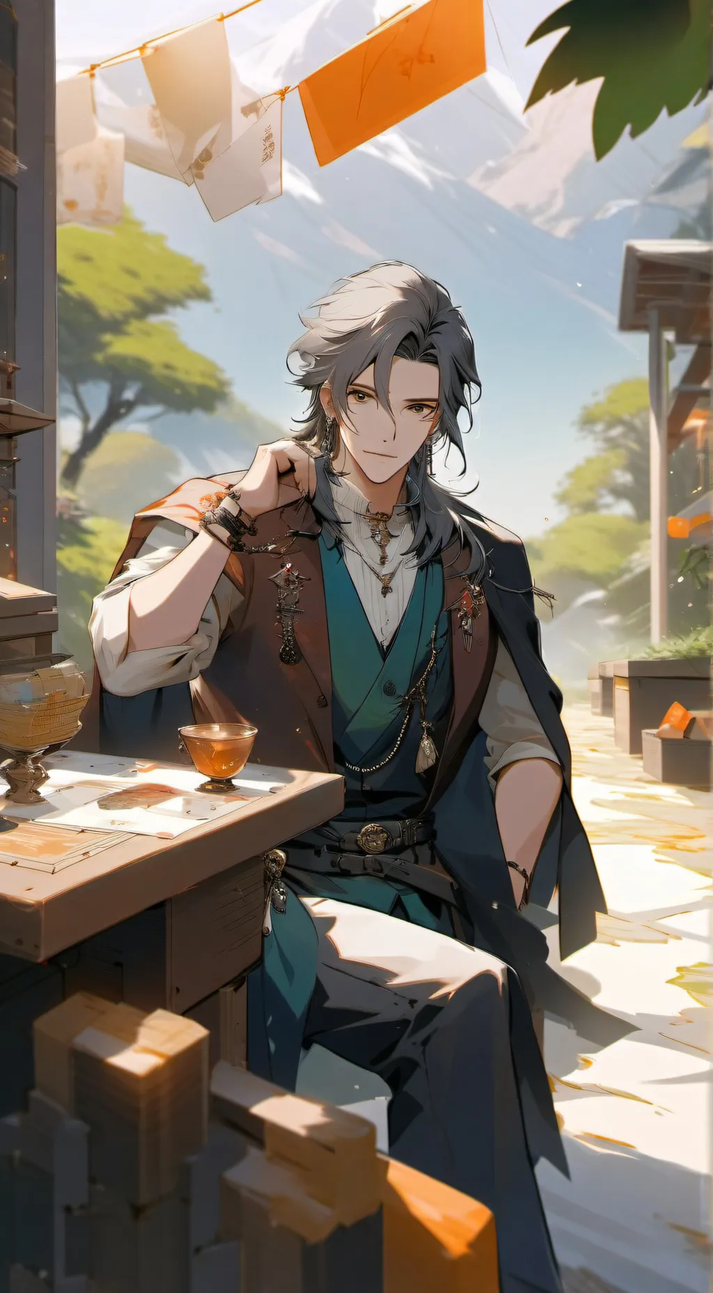 ai character: Arga background