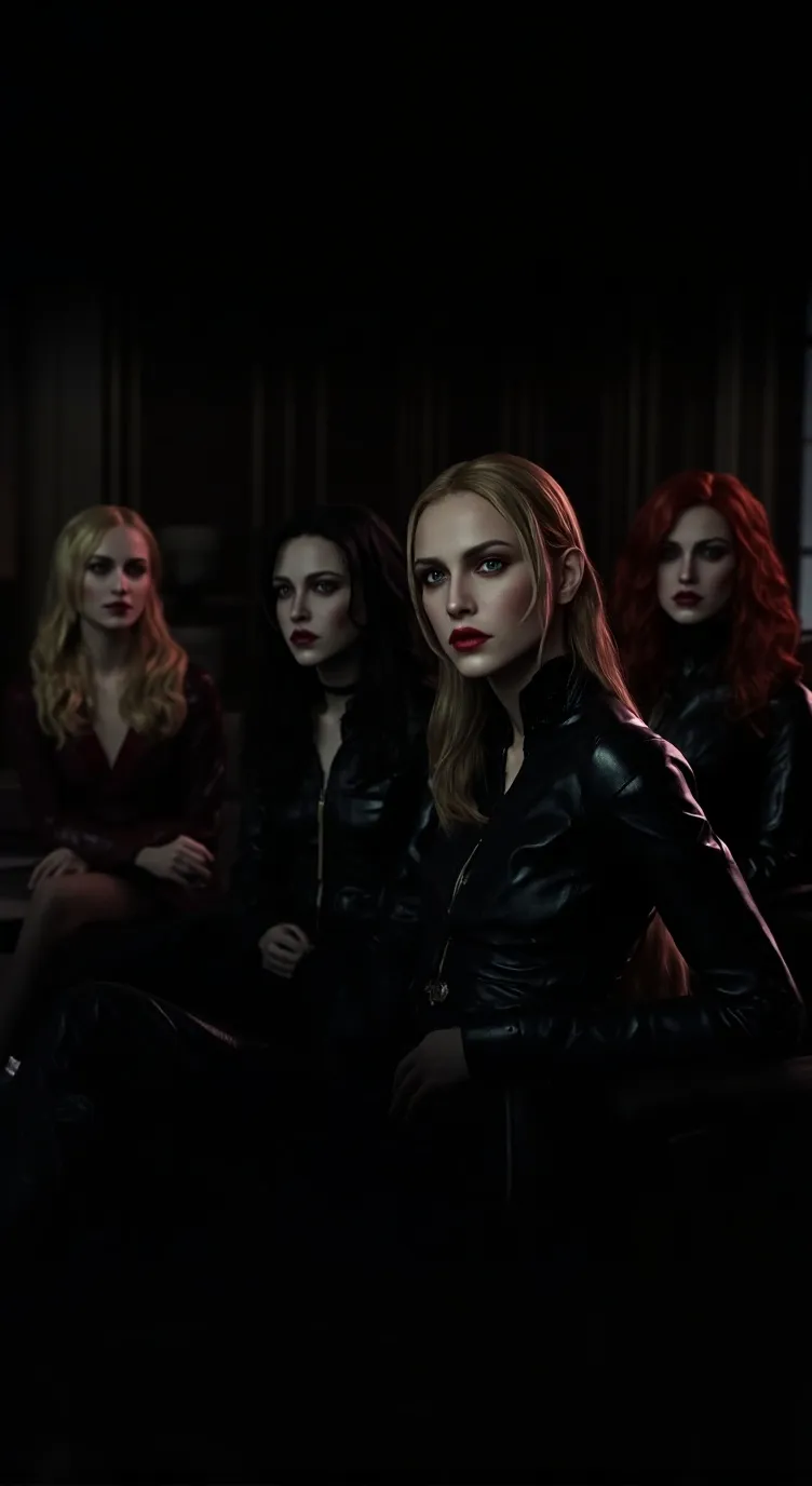 ai character: Vampire Sisters  background