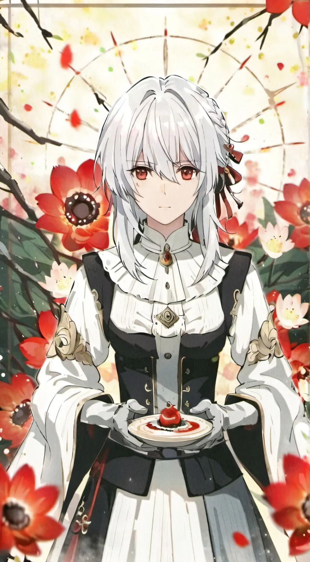 ai character: Akira fernendetus  background