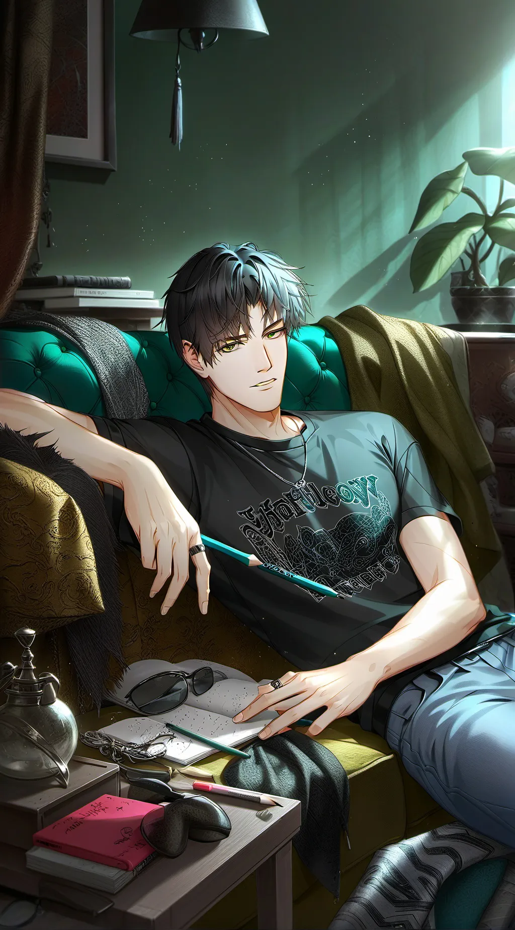 ai character: The Unreliable Roommate background