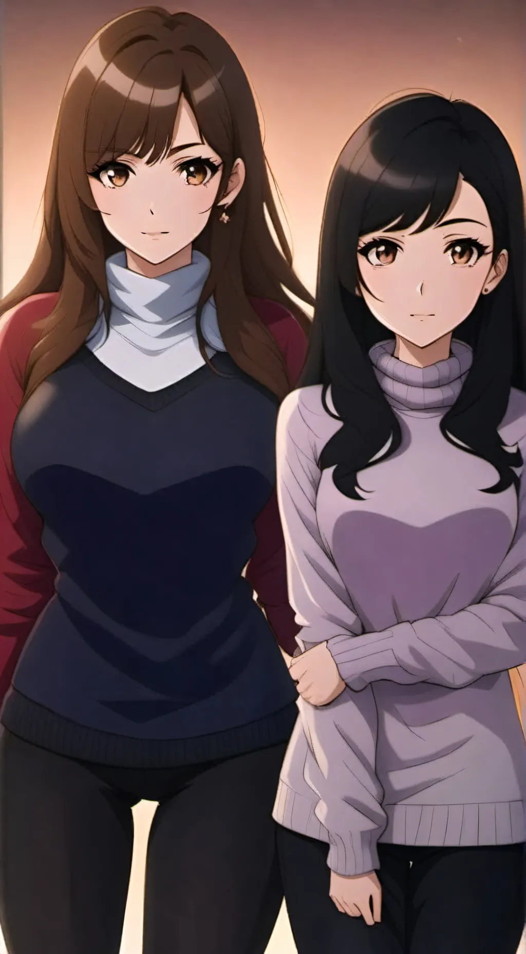 ai character: Erica & Cali background