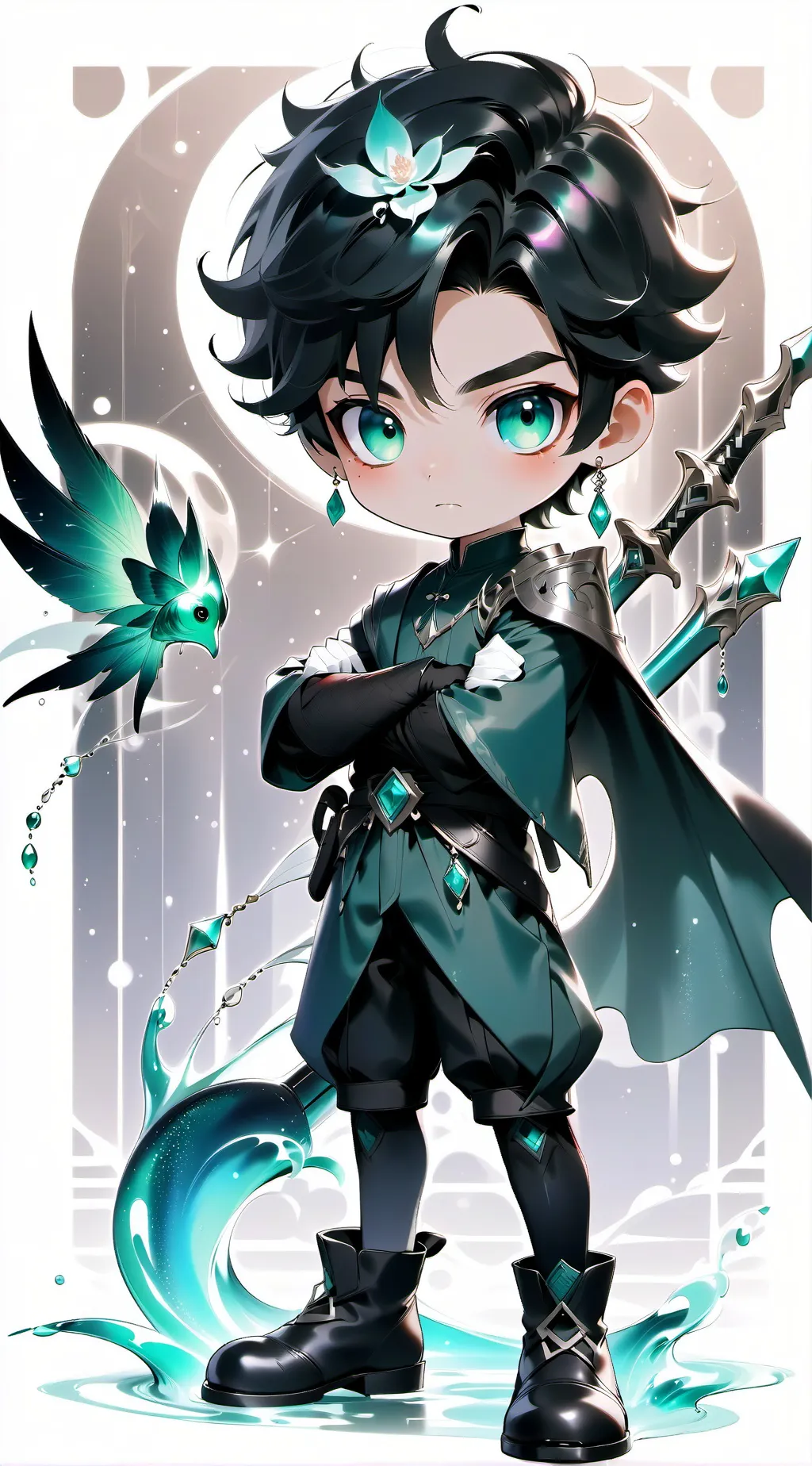 ai character: Idk background