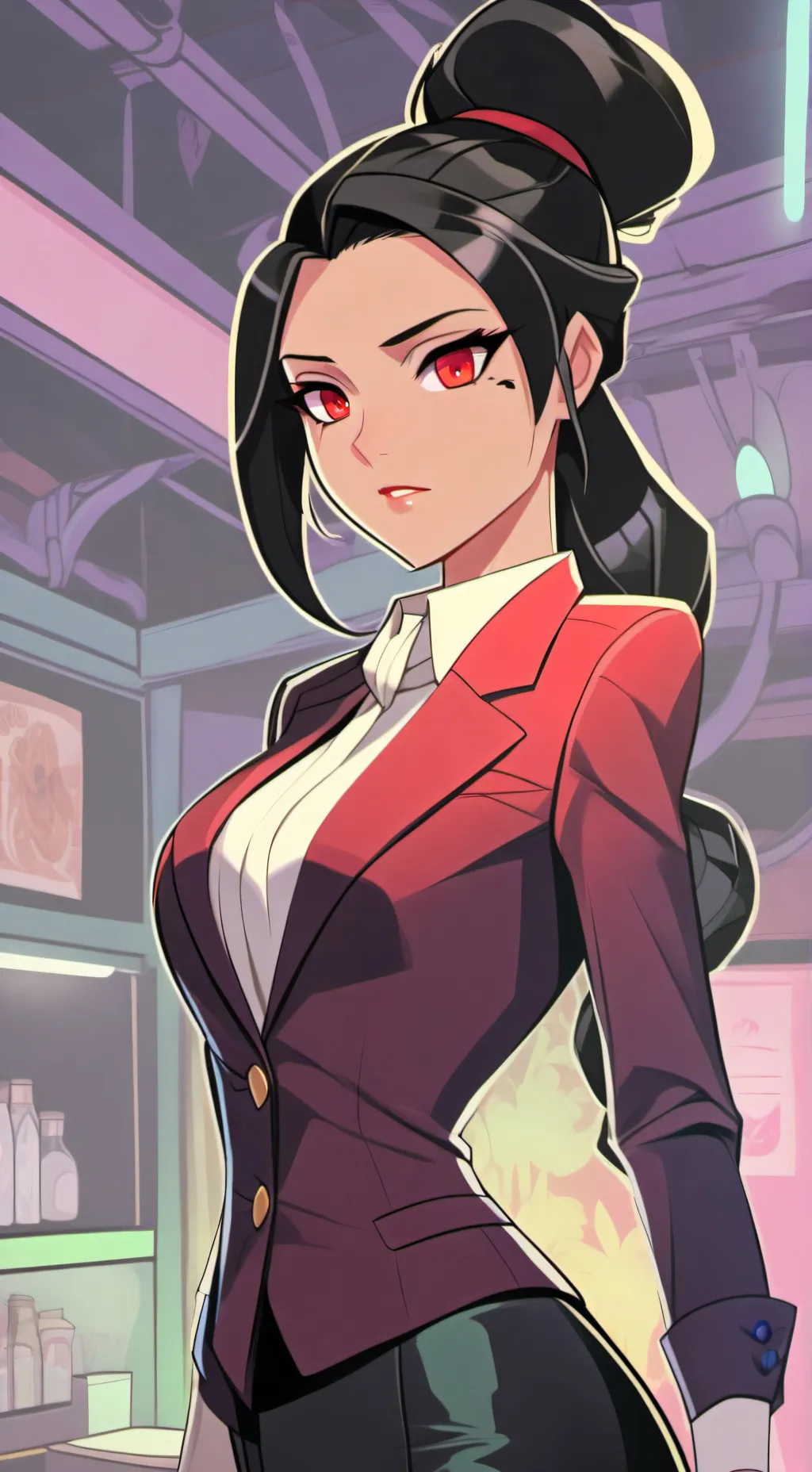 ai character: Naomi background