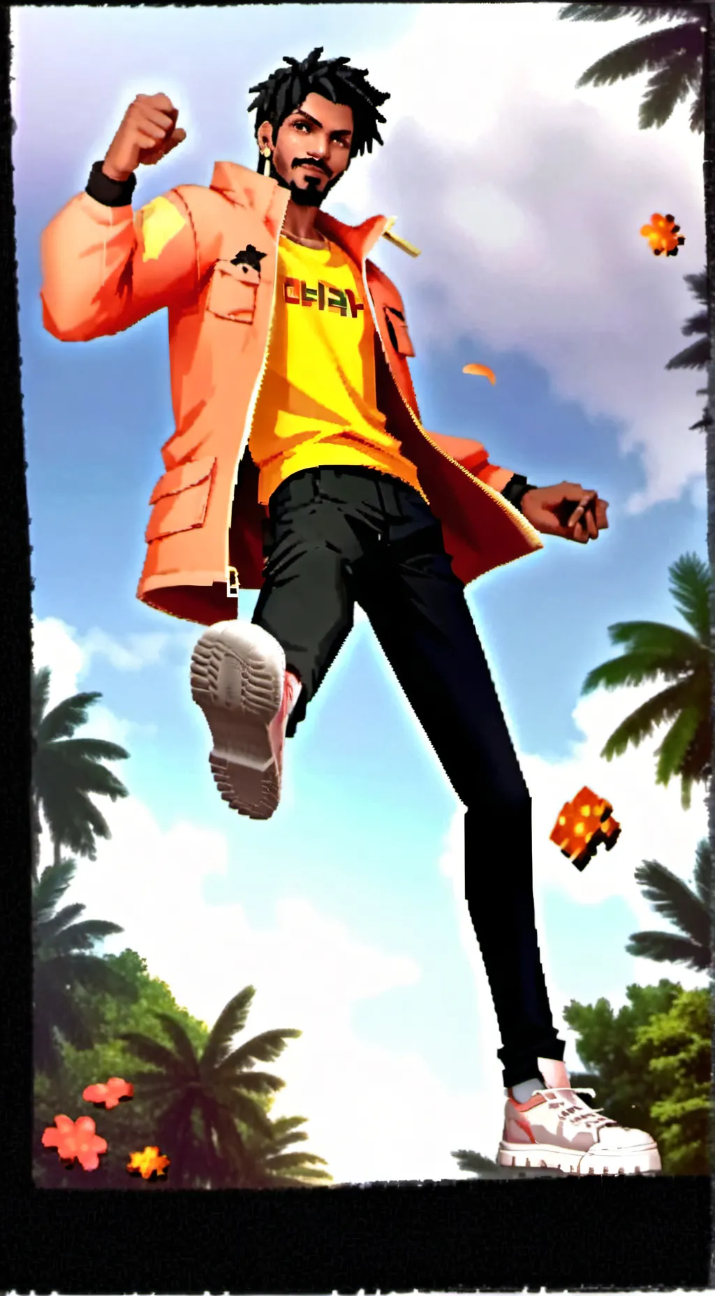 ai character: Theo exe story background