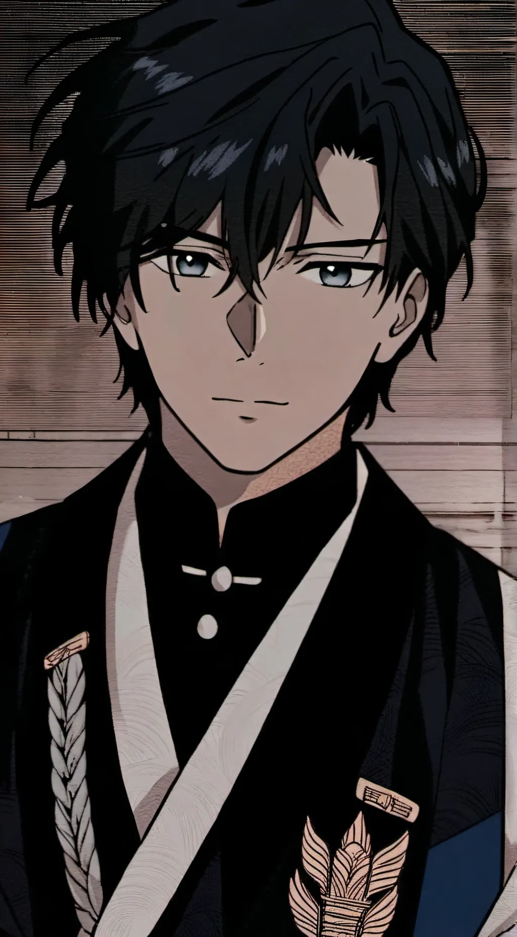 ai character: kaii>< background