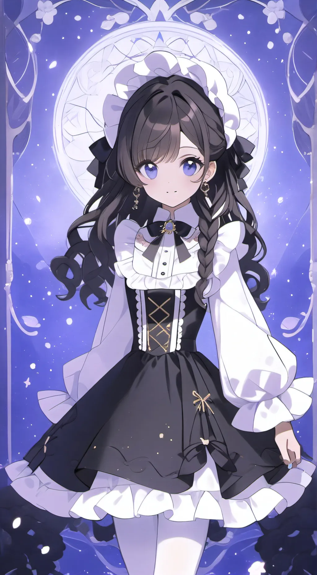 ai character: Bakugo Maid background