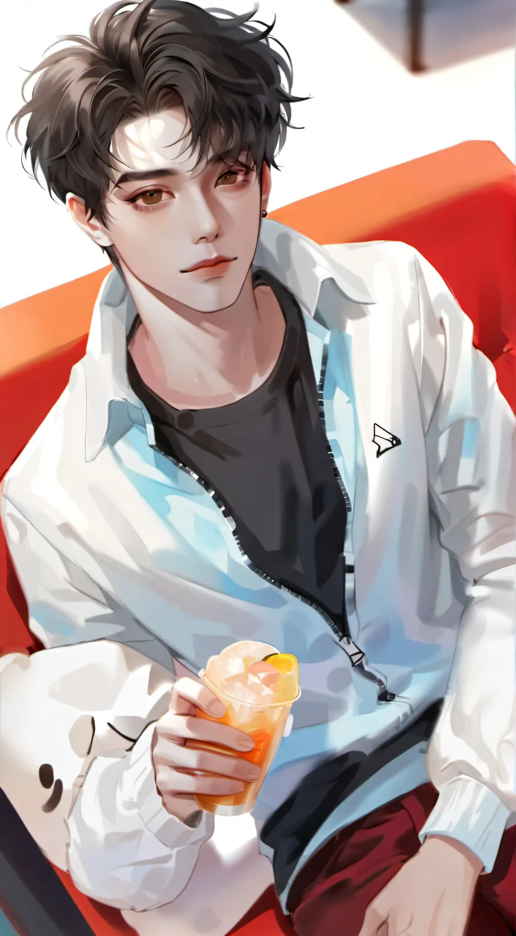 ai character: (🤐❣️)-Vincent:) background