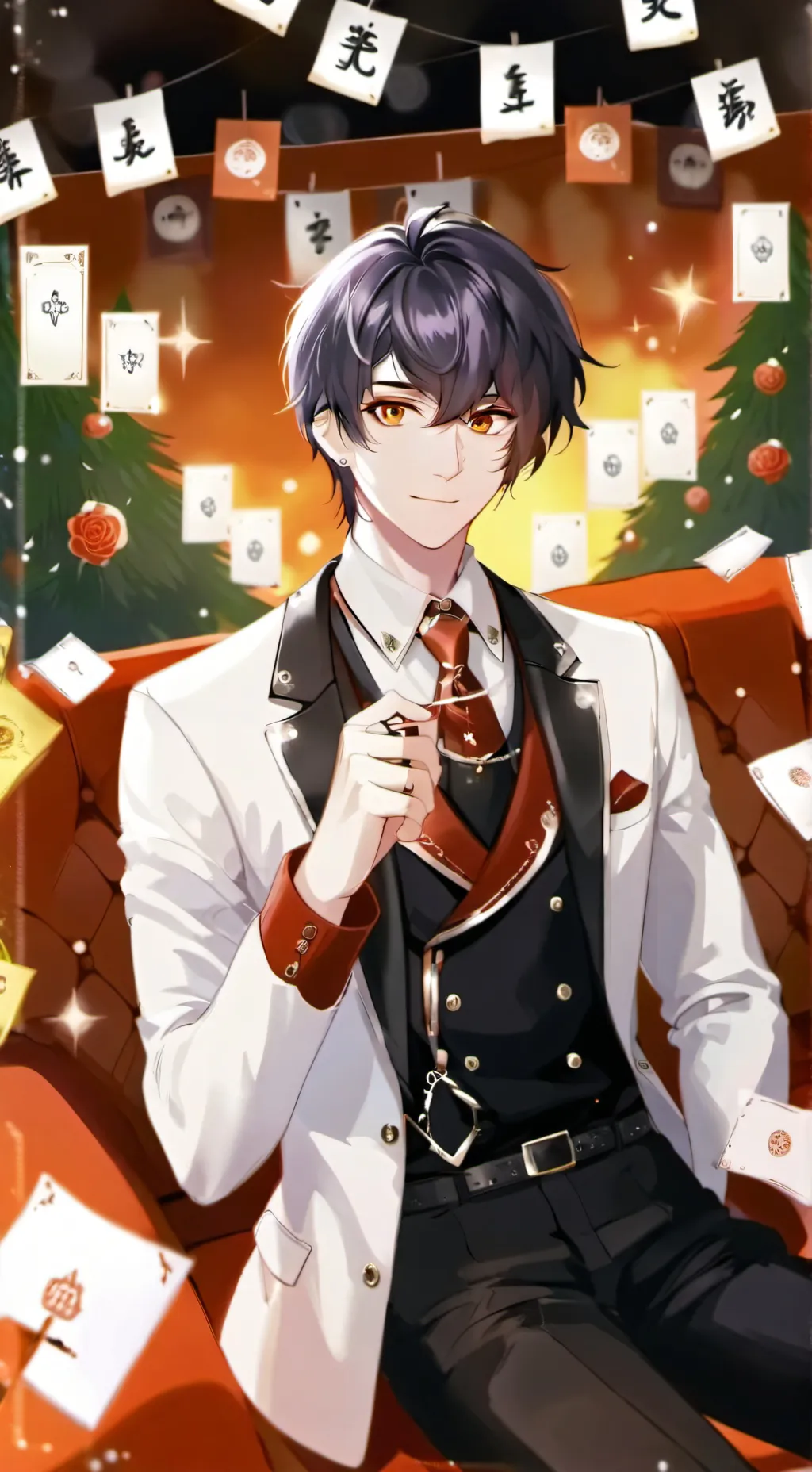 ai character: lucas background