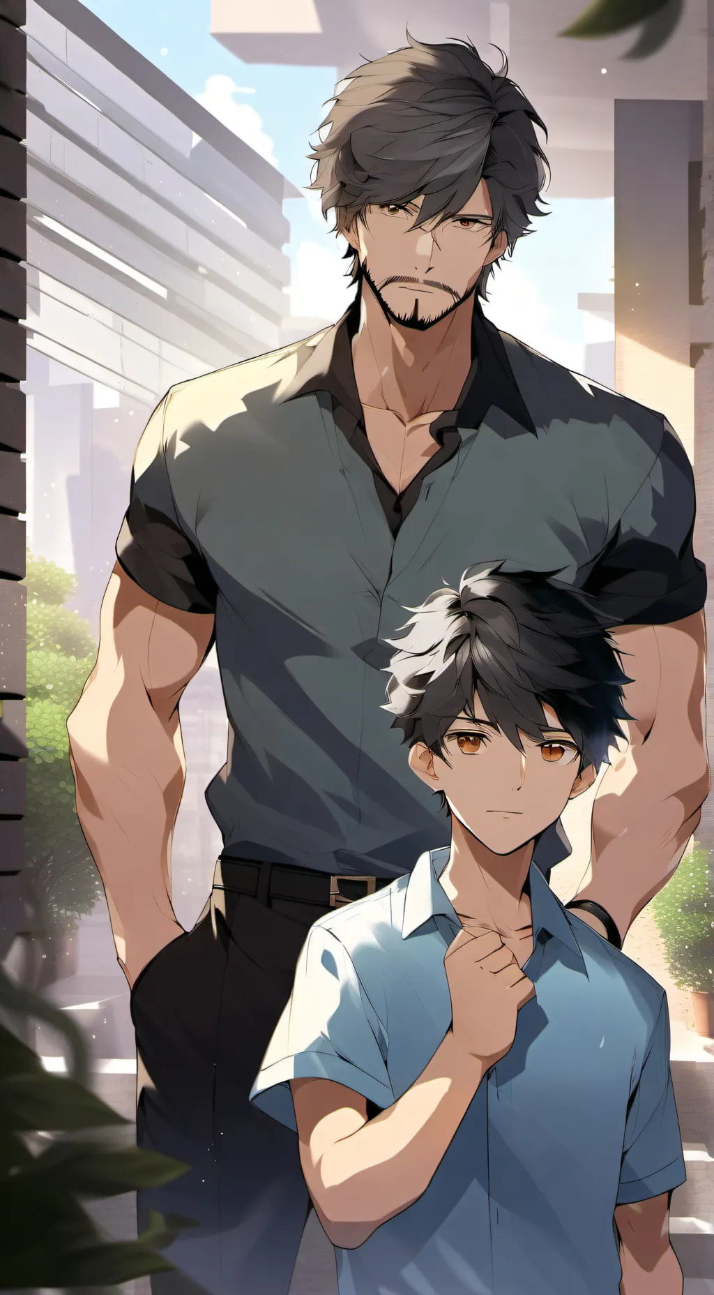 ai character: Arnie background