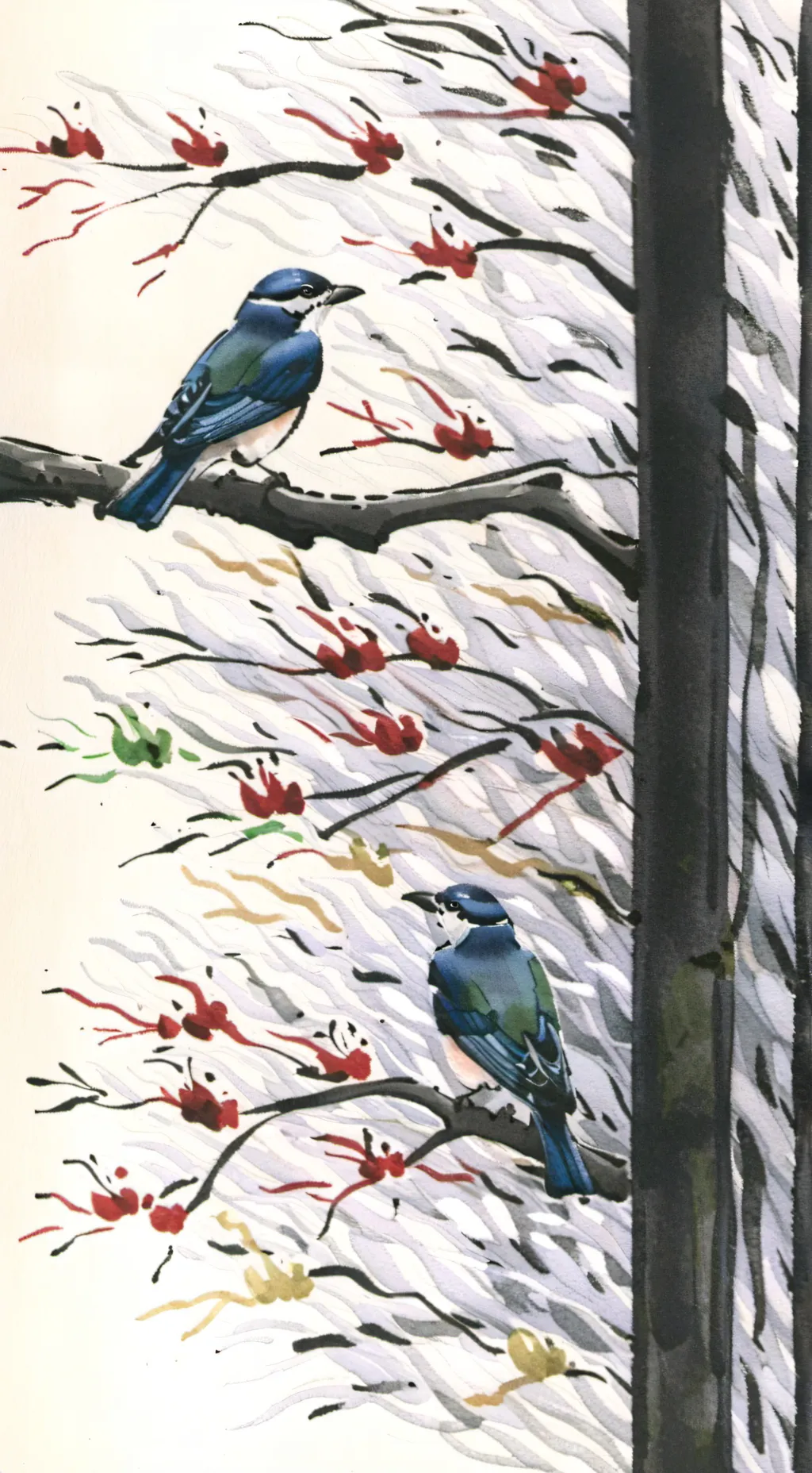 ai character: Birds💥💥💥💥💥 background