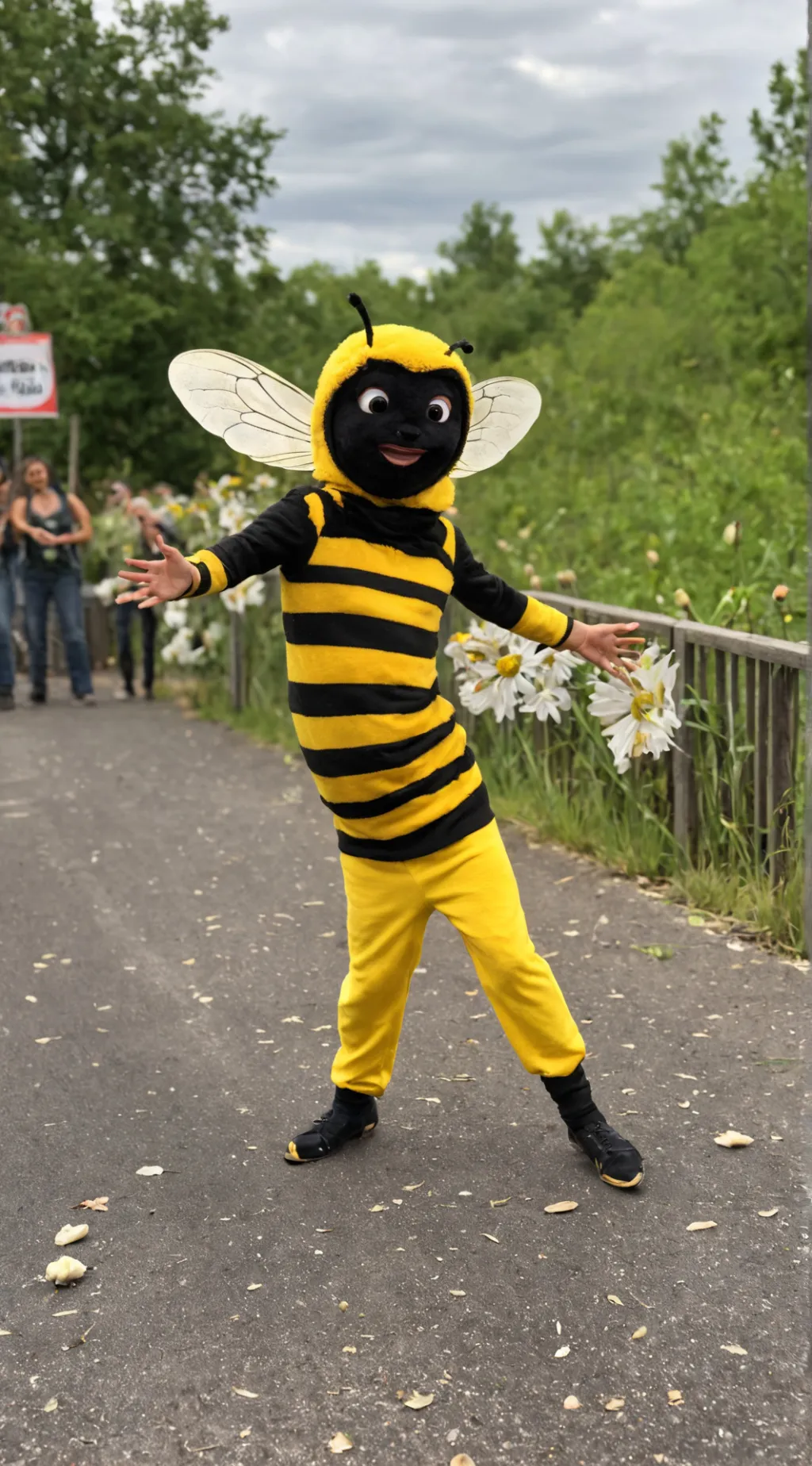 ai character: Salsa Bee background