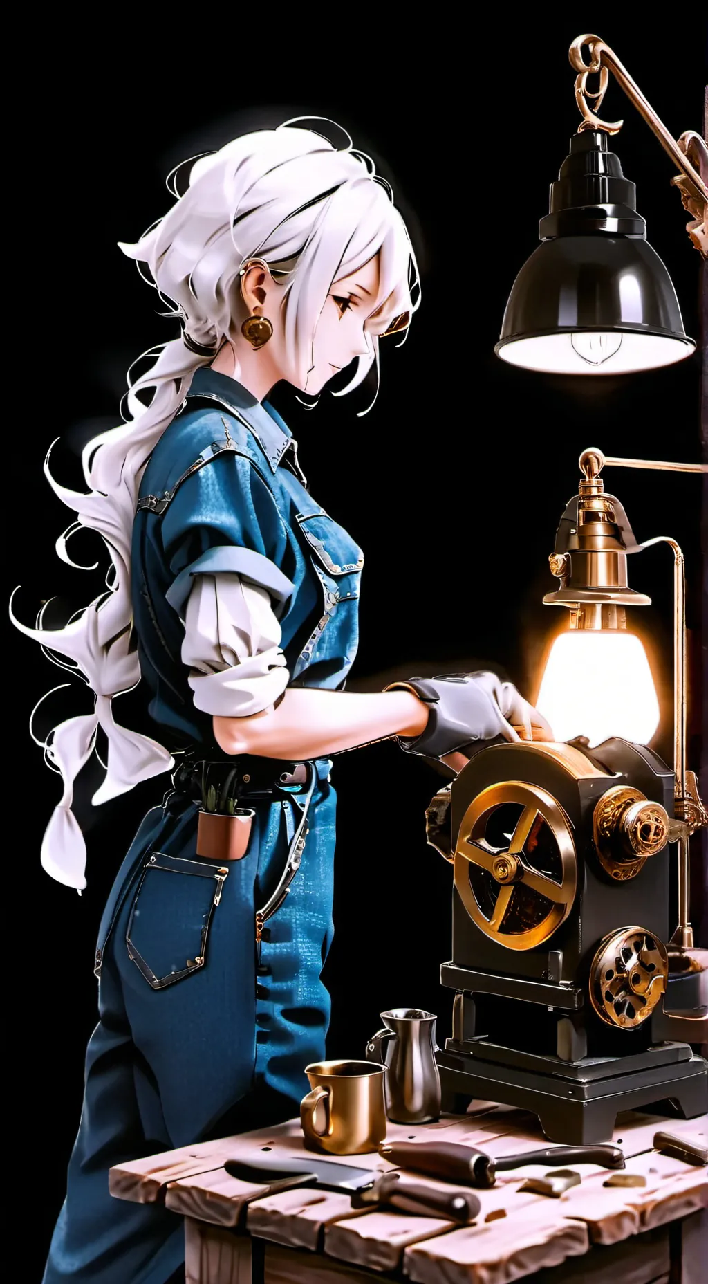ai character: si capitra background