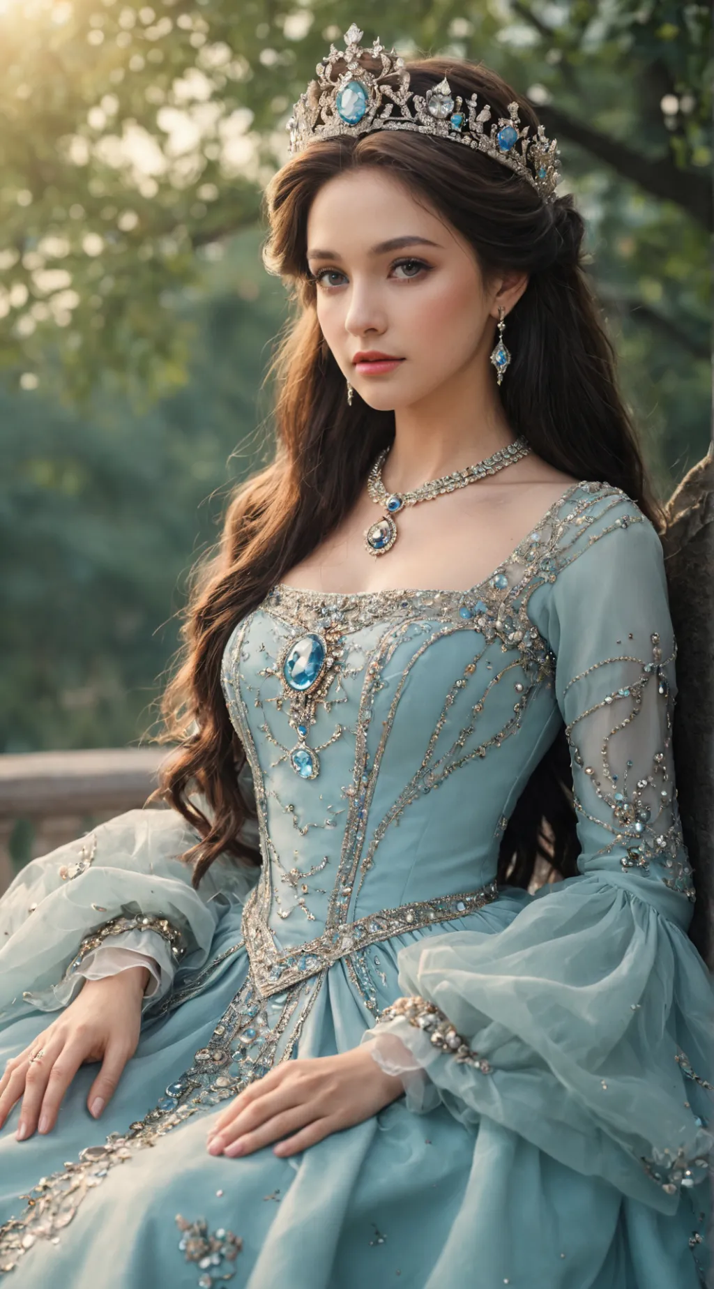 ai character: Heavenly Queen background