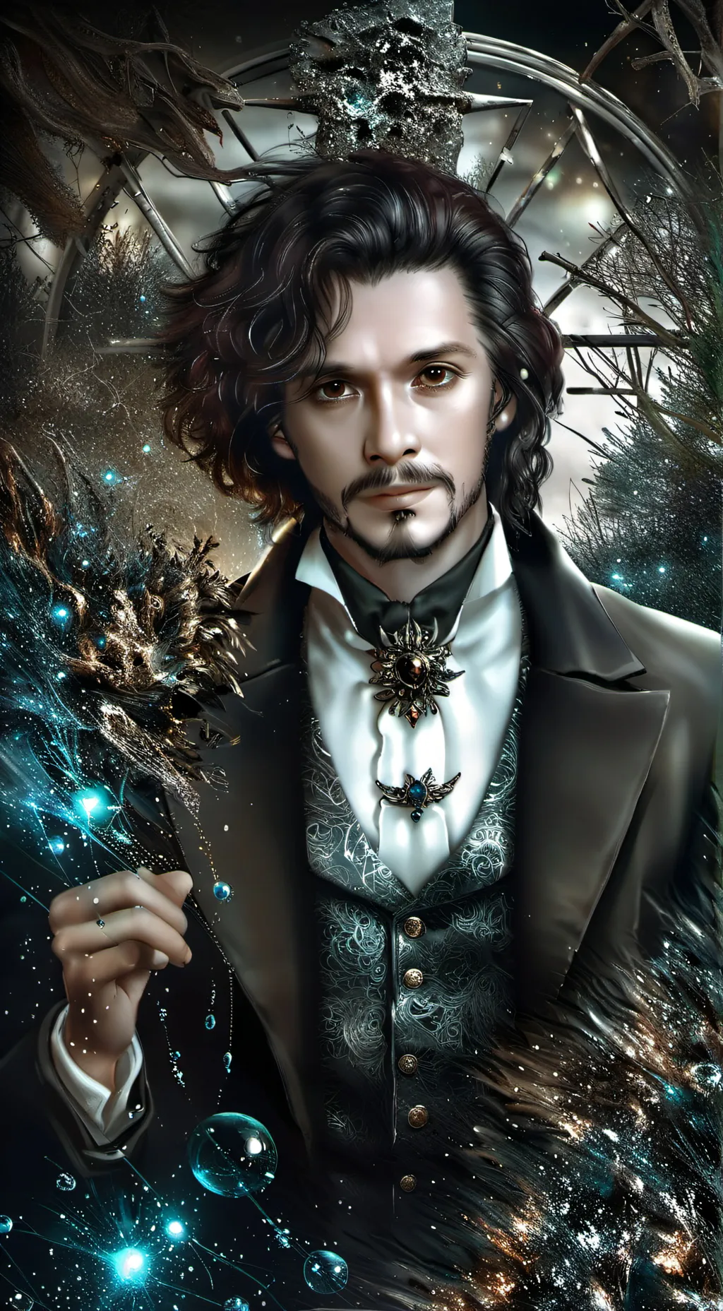 ai character: Sirius black  background