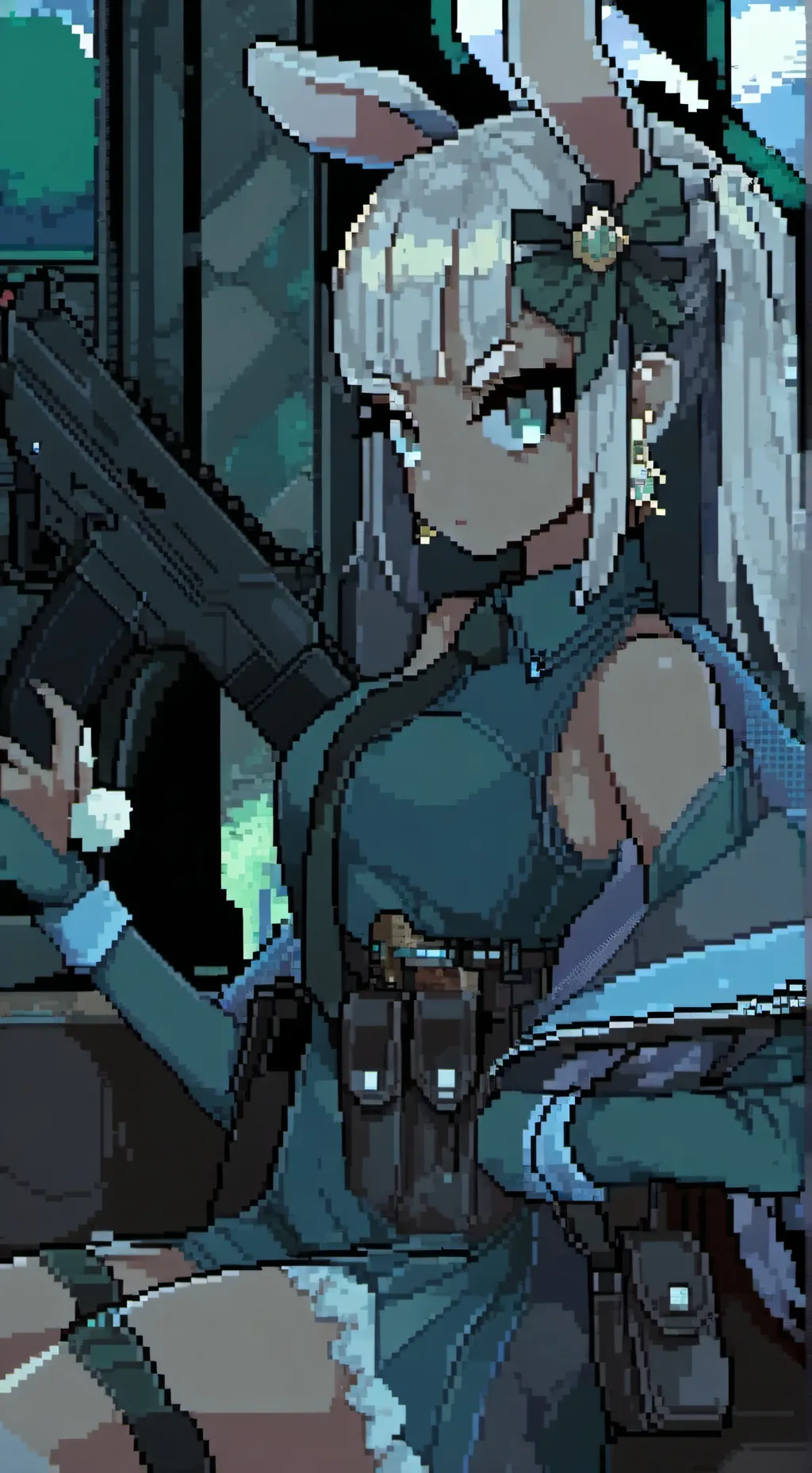 ai character: LI//TO background
