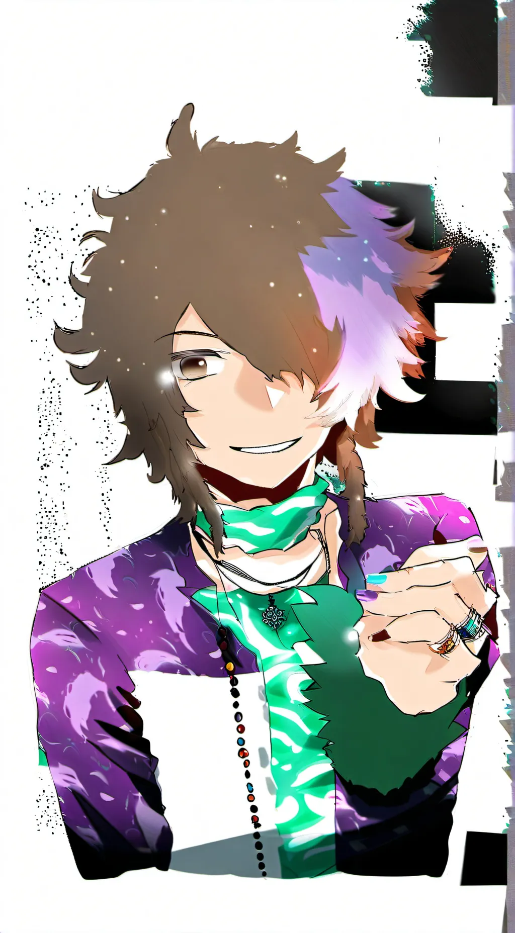 ai character: ﻿💜𝓙𝓘𝓝 background