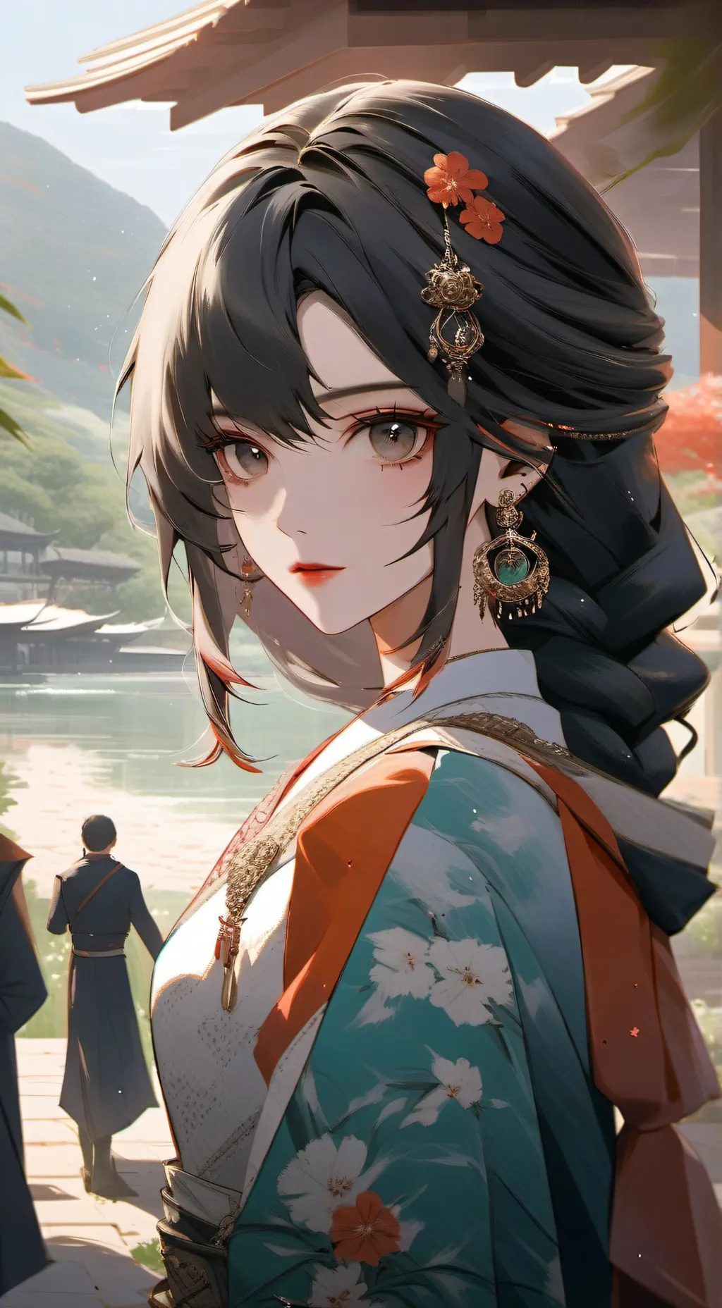 ai character: ariel 👑 background