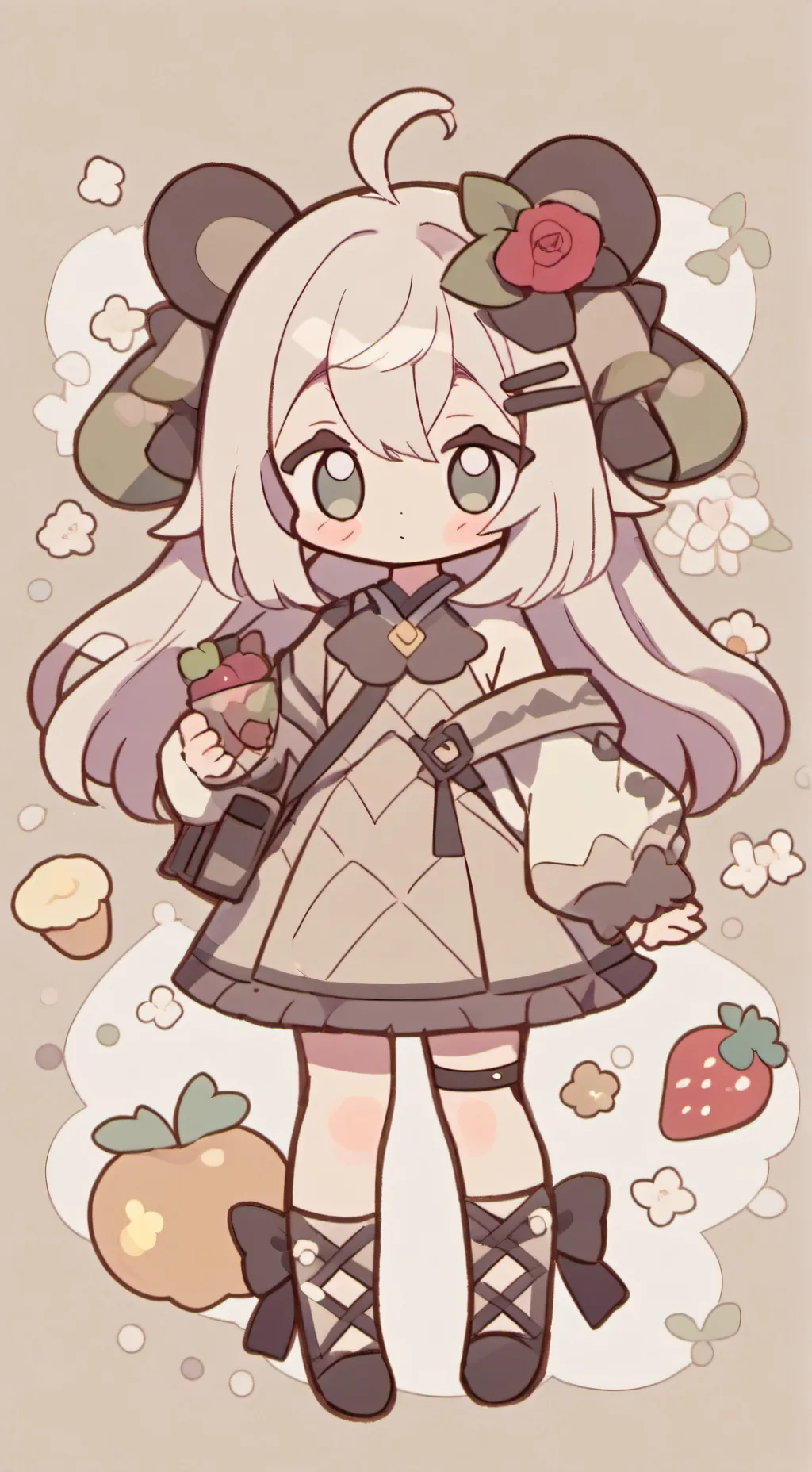 ai character: Lunalu background