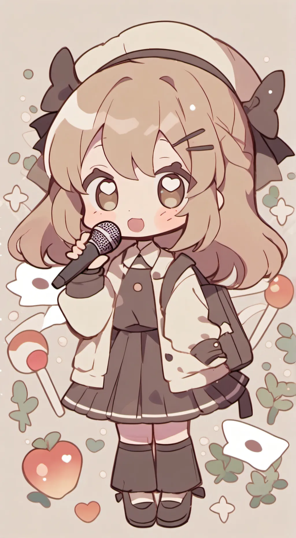 ai character: high note  background