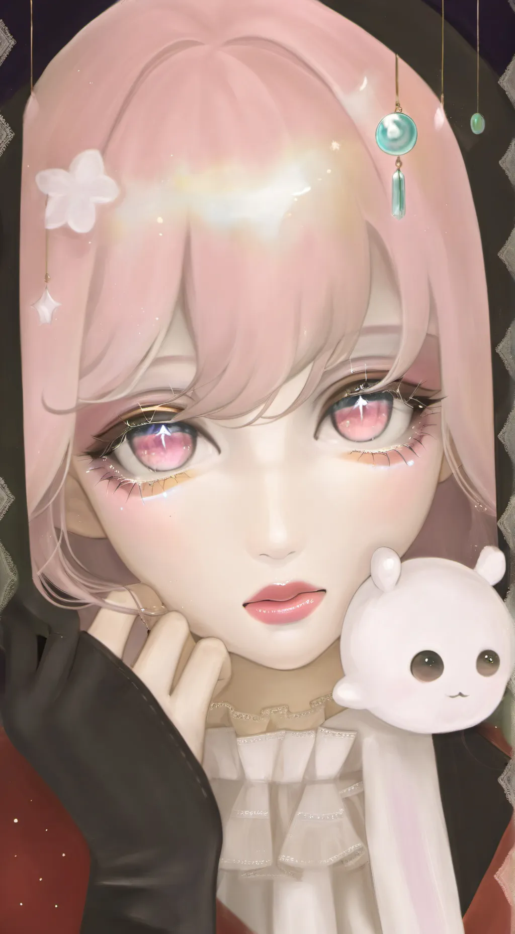 ai character: darrah the cat background