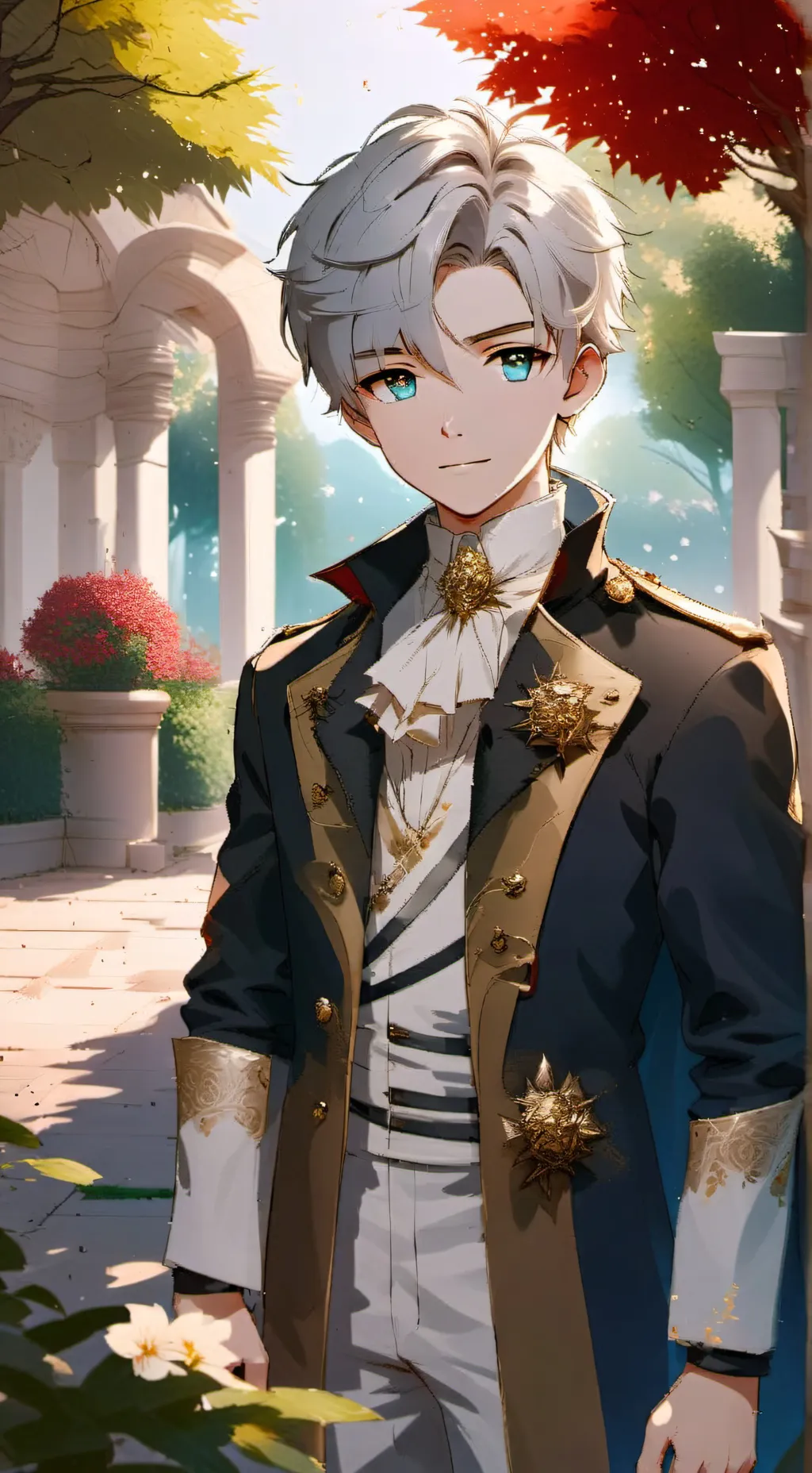 ai character: Prince Axion  background