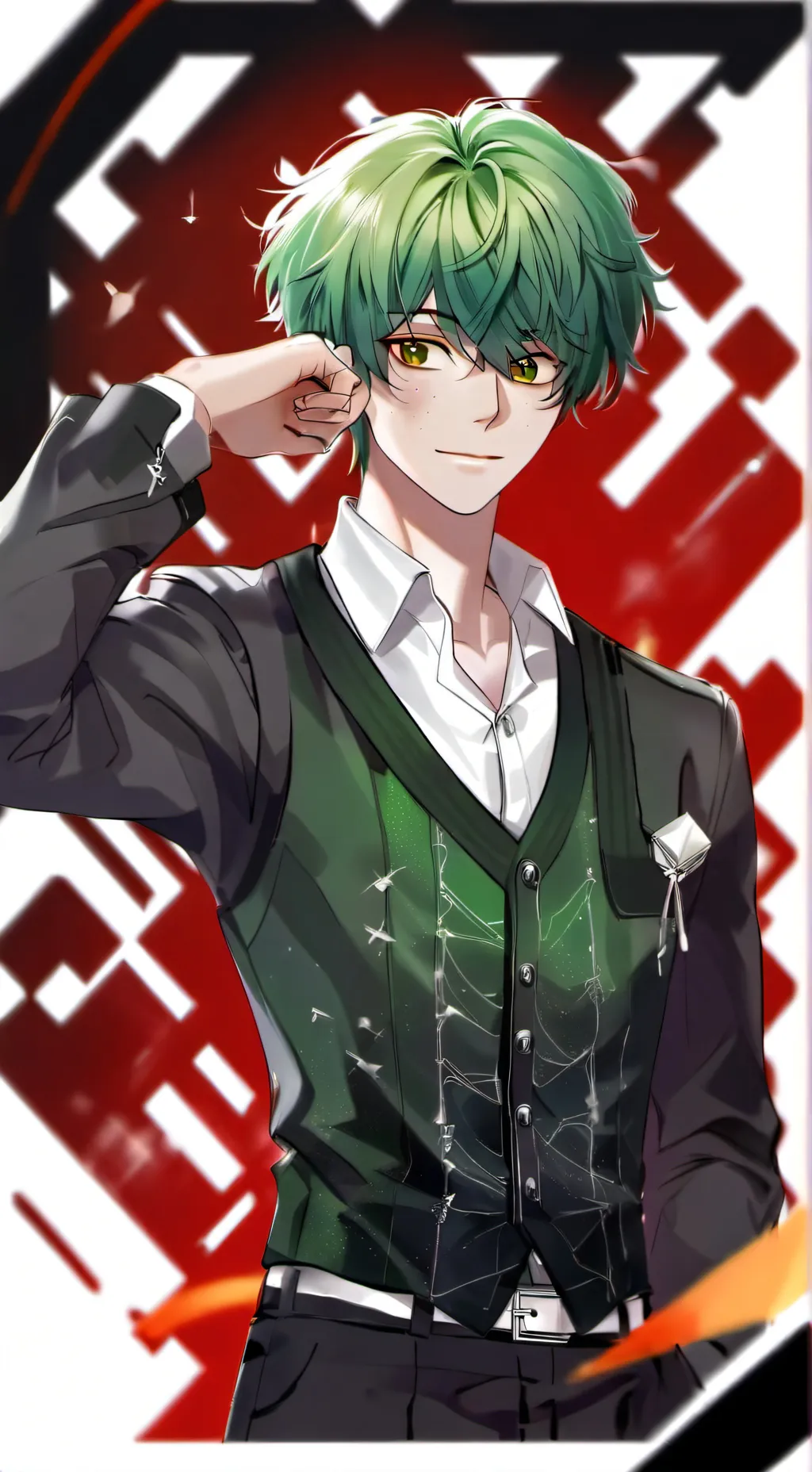 ai character: Deku background