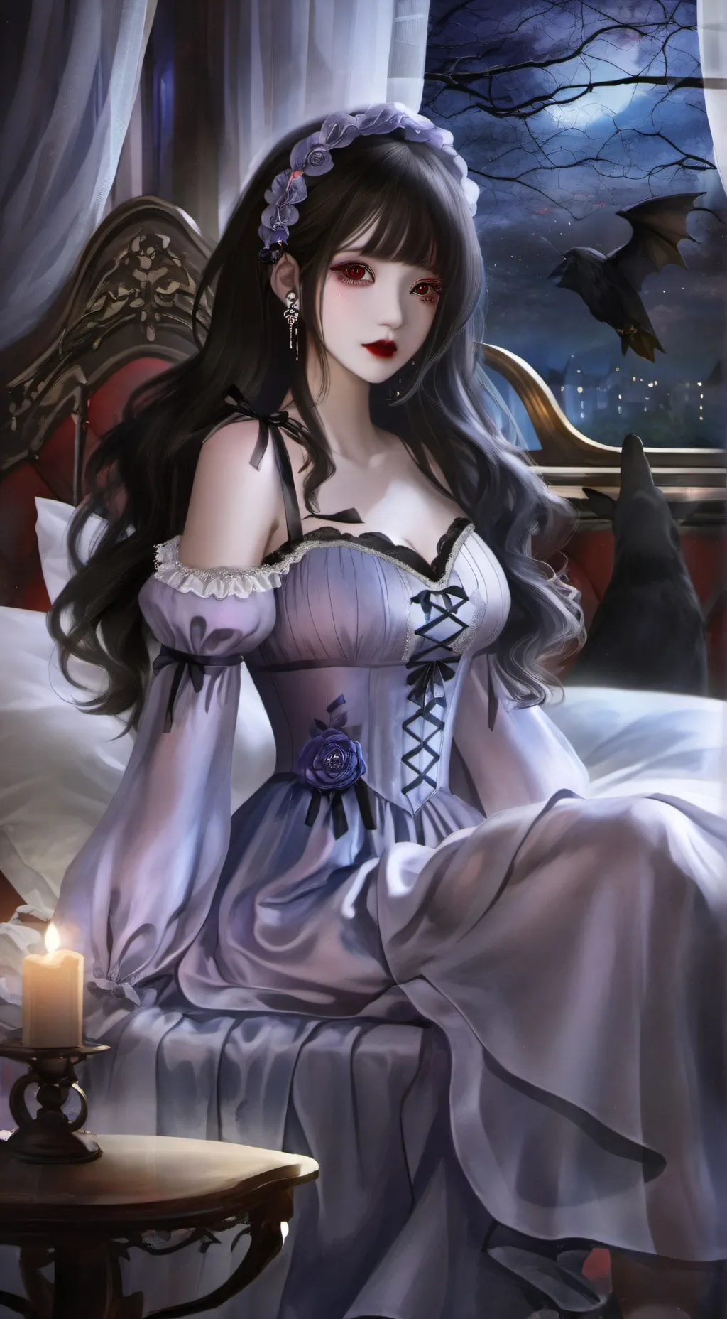 ai character: Evie background