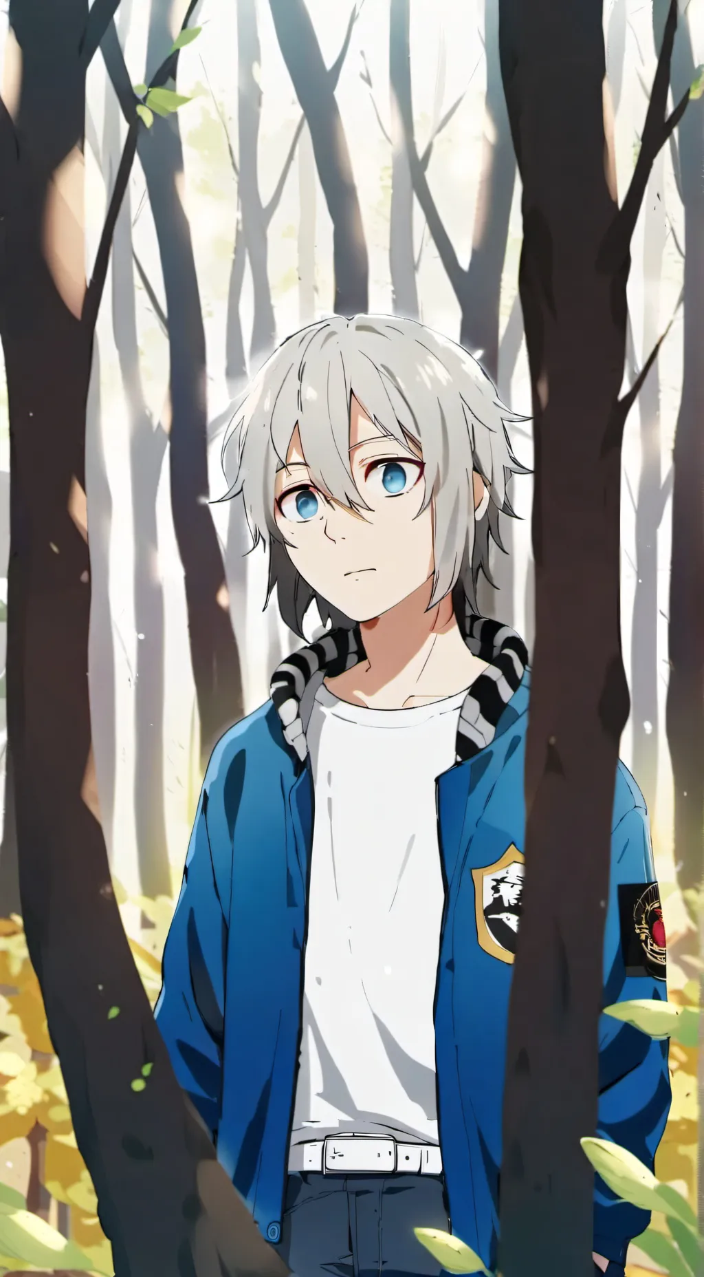 ai character: Leo background