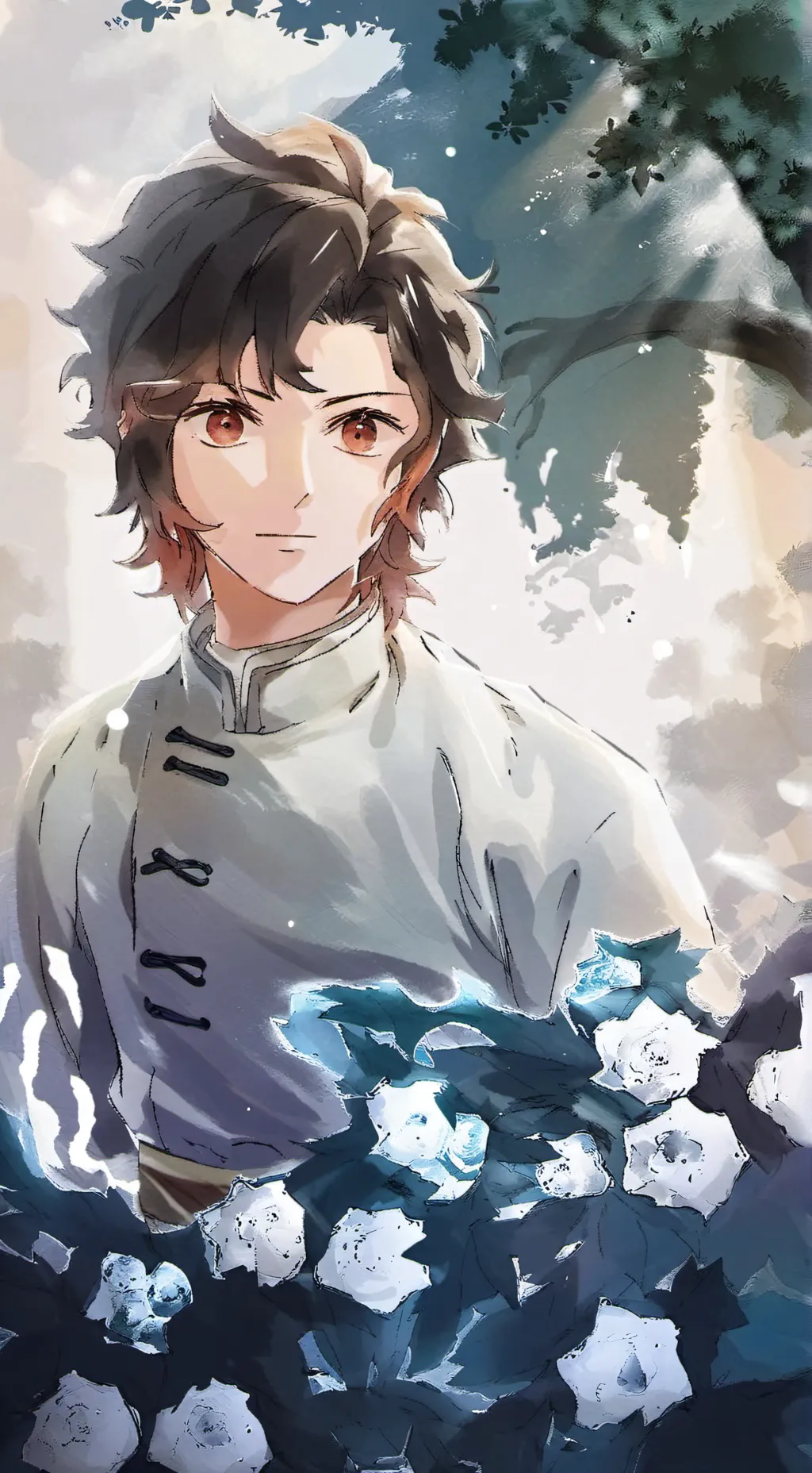 ai character: giyuu x sanemi background