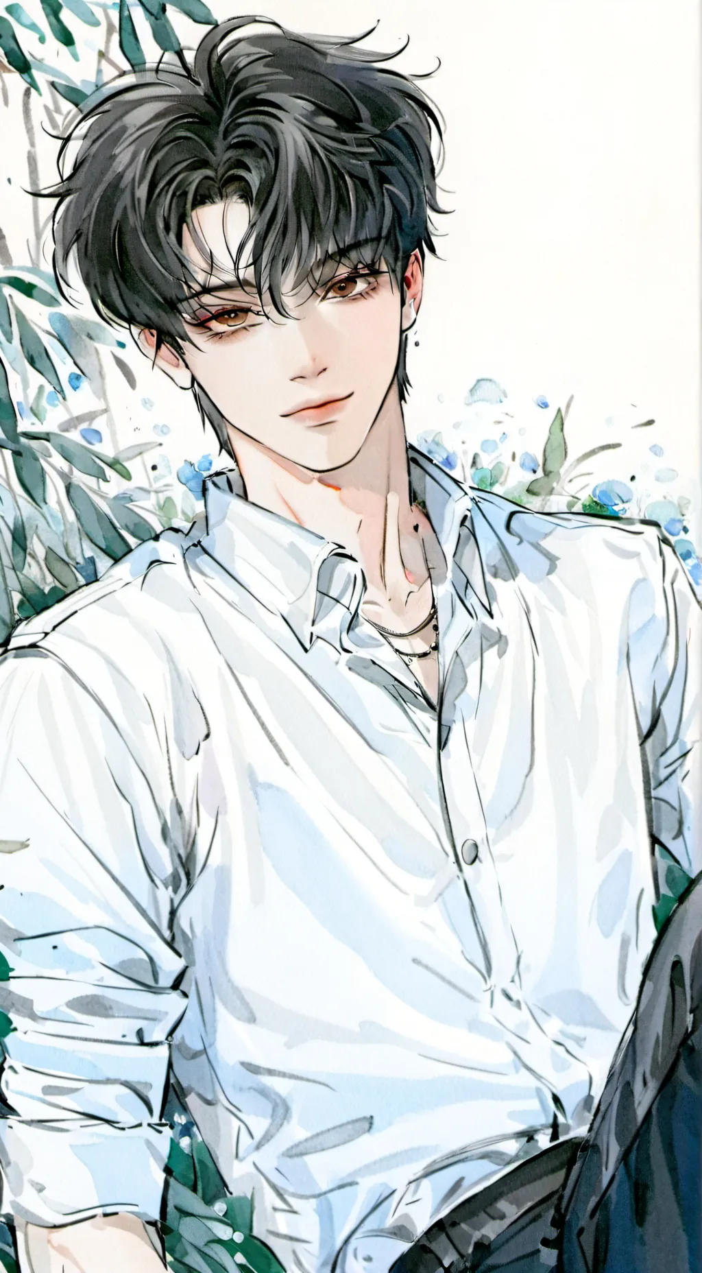 ai character: Jordan  background
