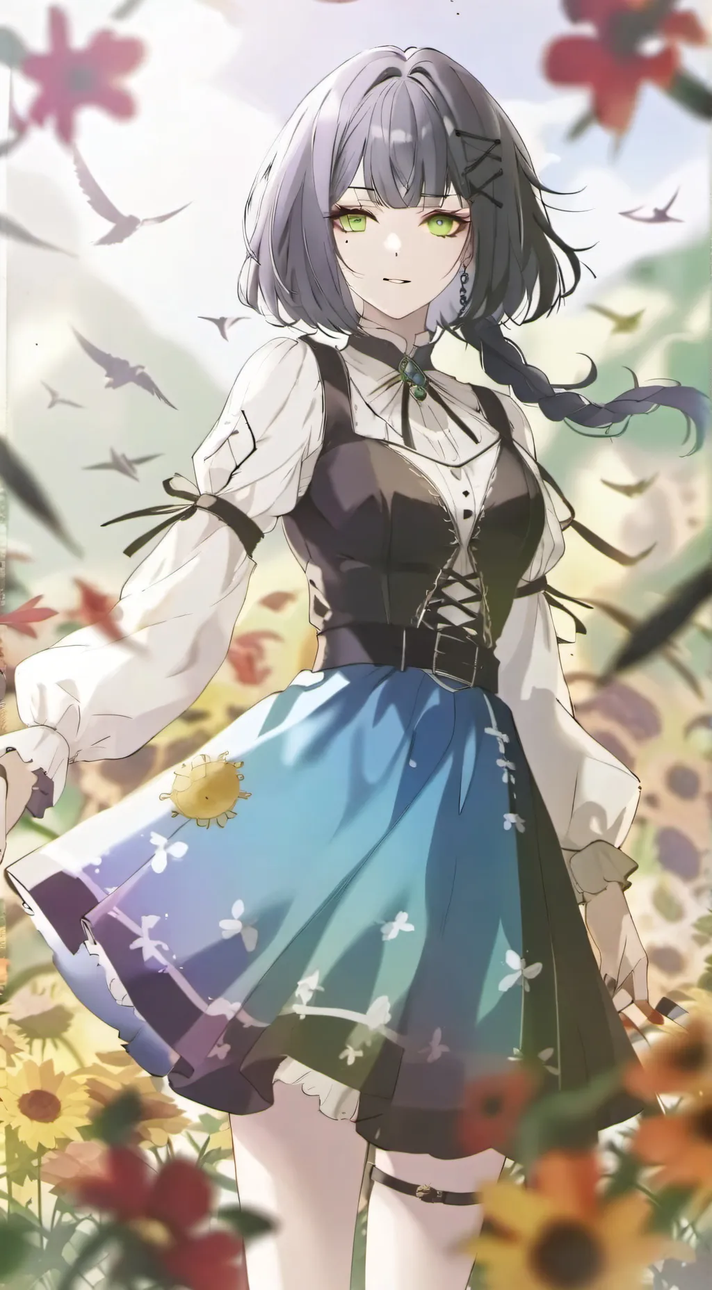 ai character: Аглая background
