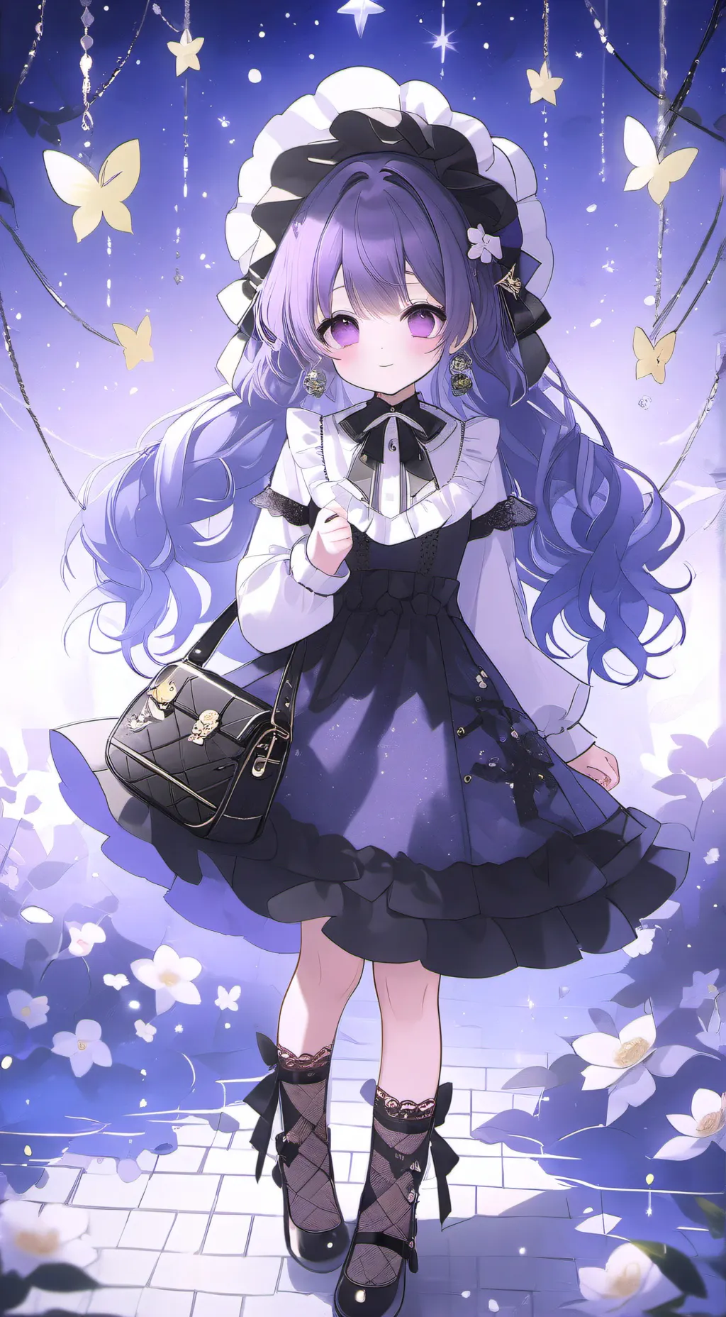 ai character: Big girl background