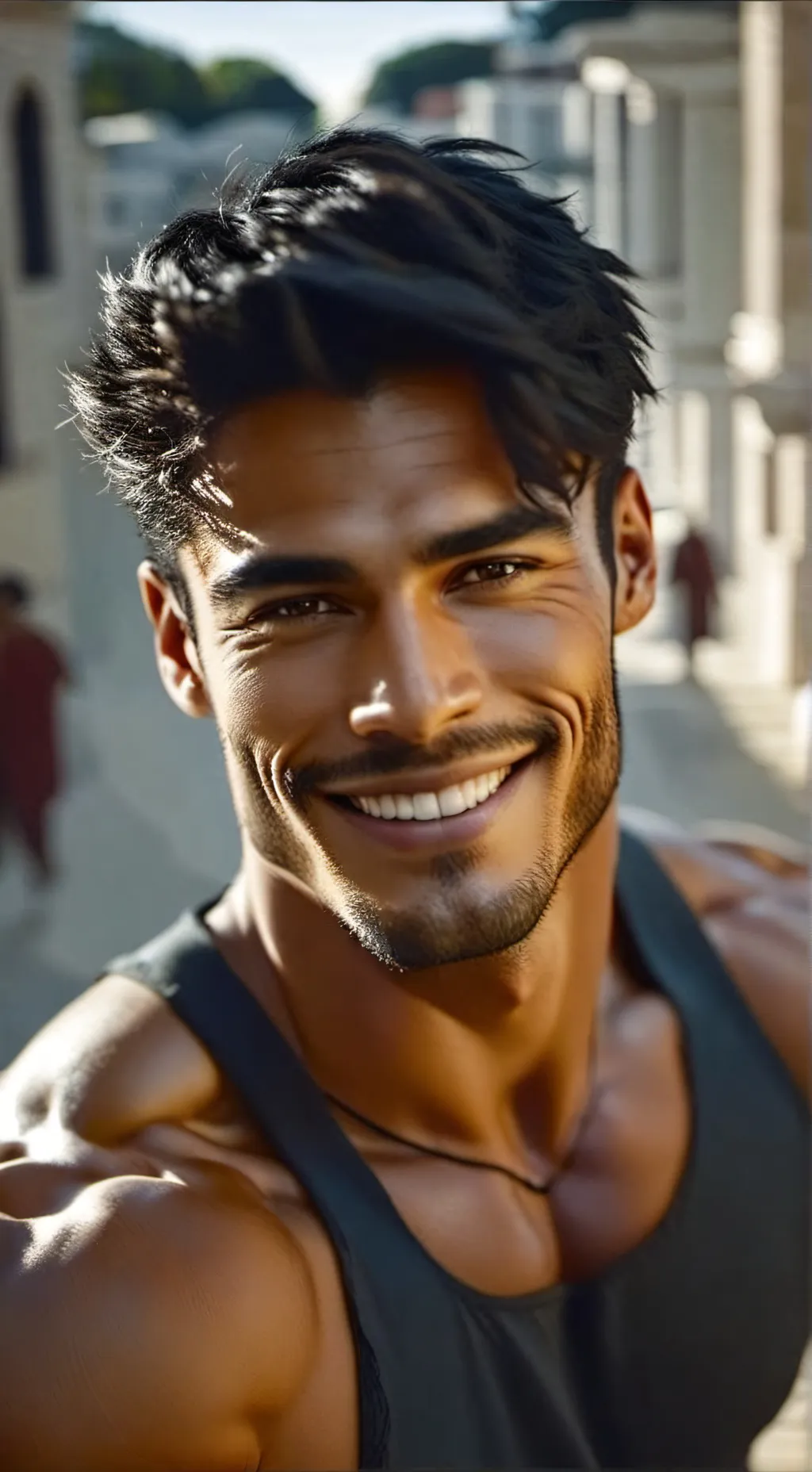 ai character: Aless background