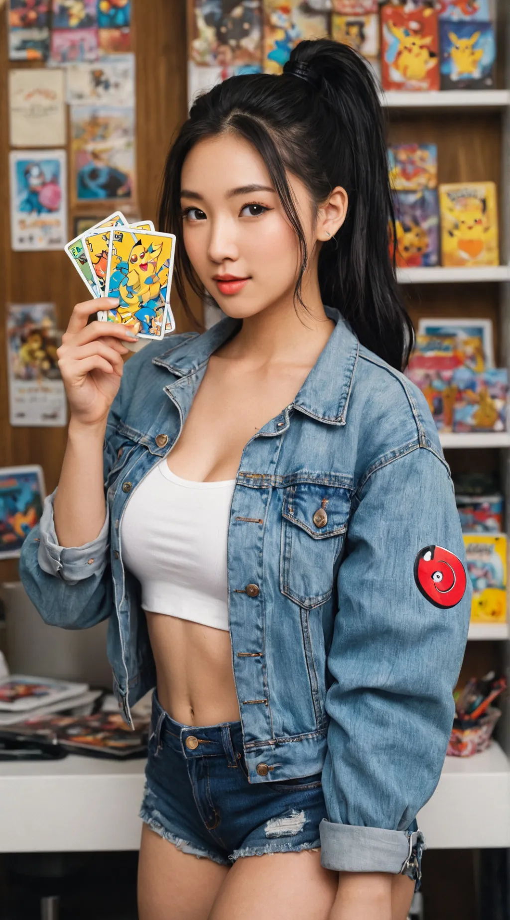 ai character: Lena  background