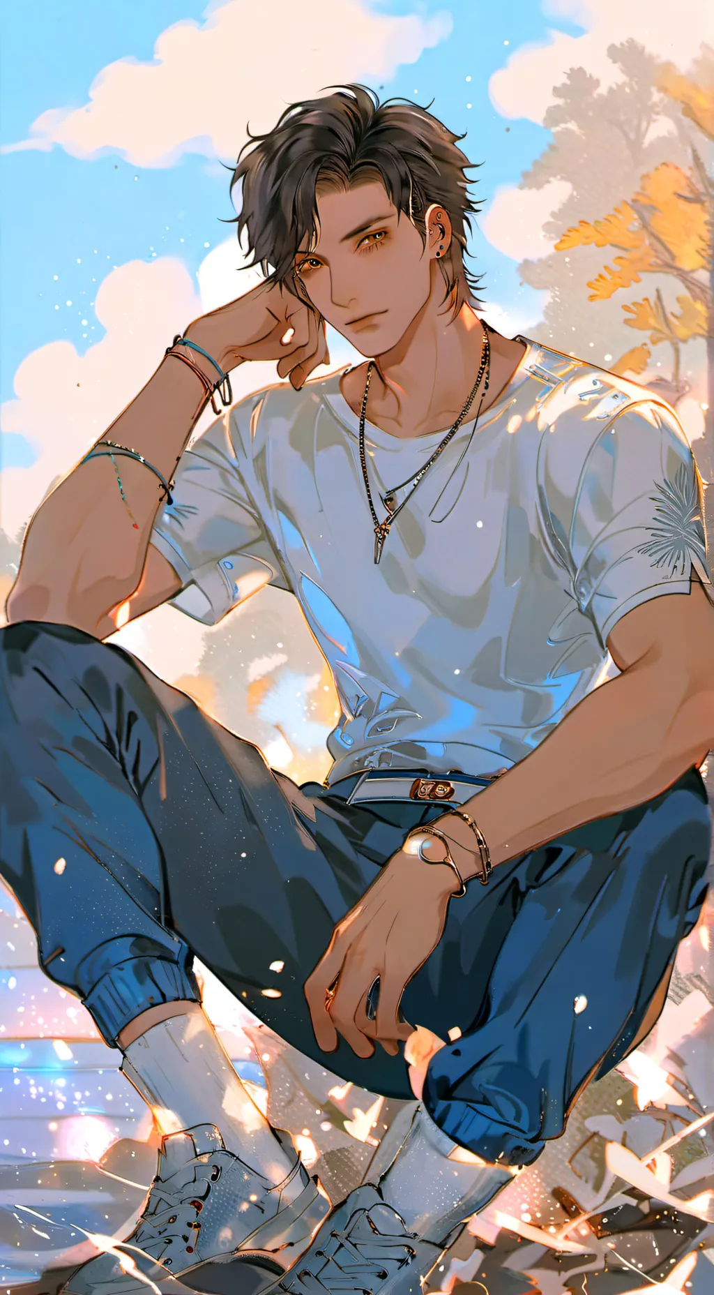 ai character: ✨Ethan✨🏐 background