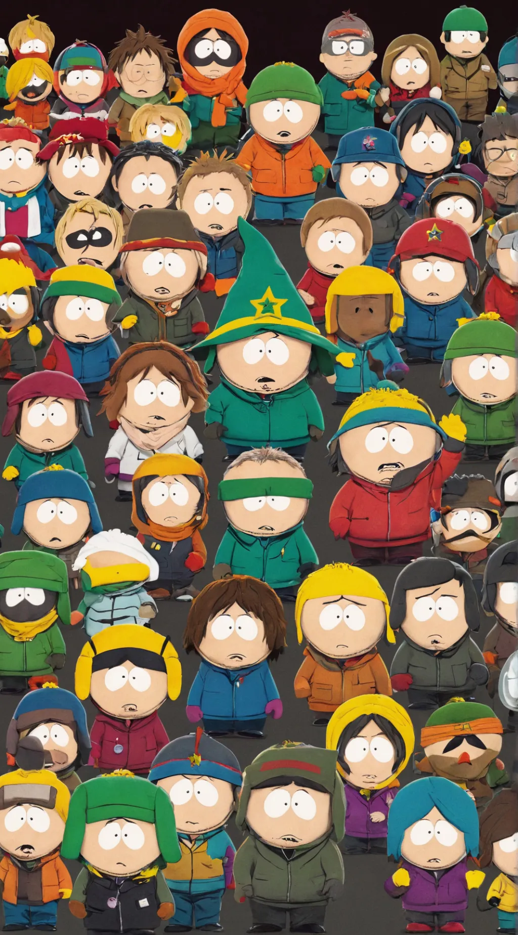 ai character: South Park background
