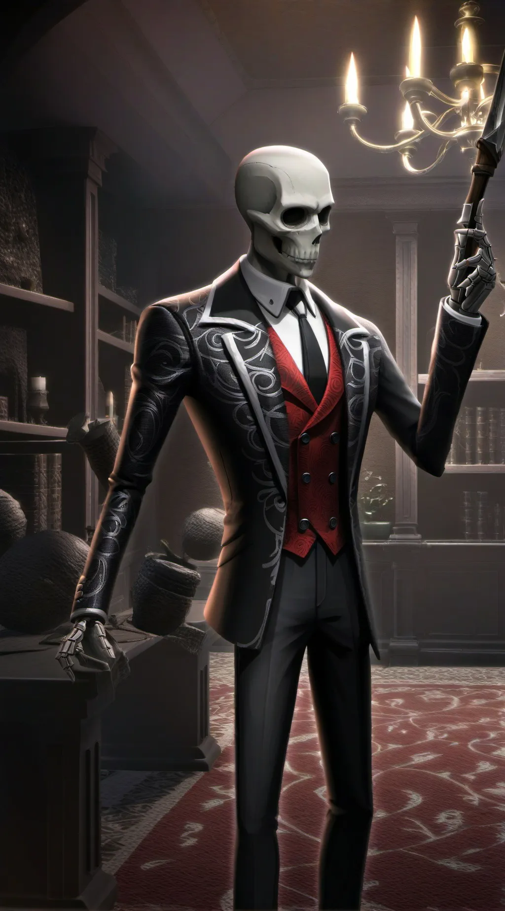 ai character: Grox background