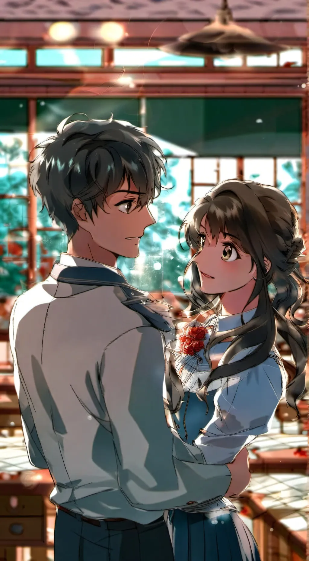 ai character: Derek & Sophie background