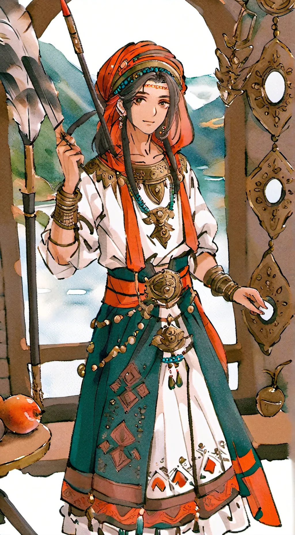 ai character: IGNORE background
