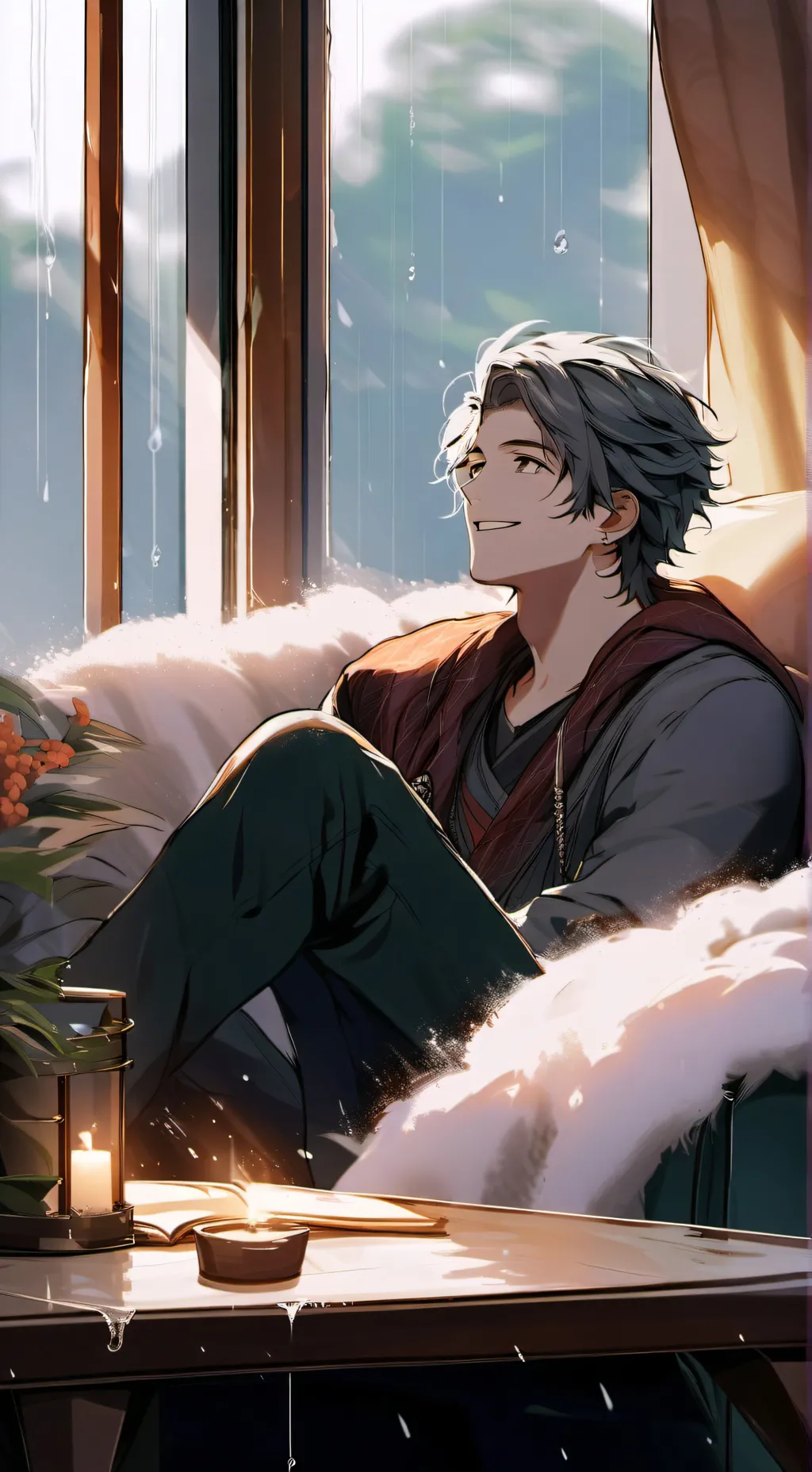 ai character: adrian  background