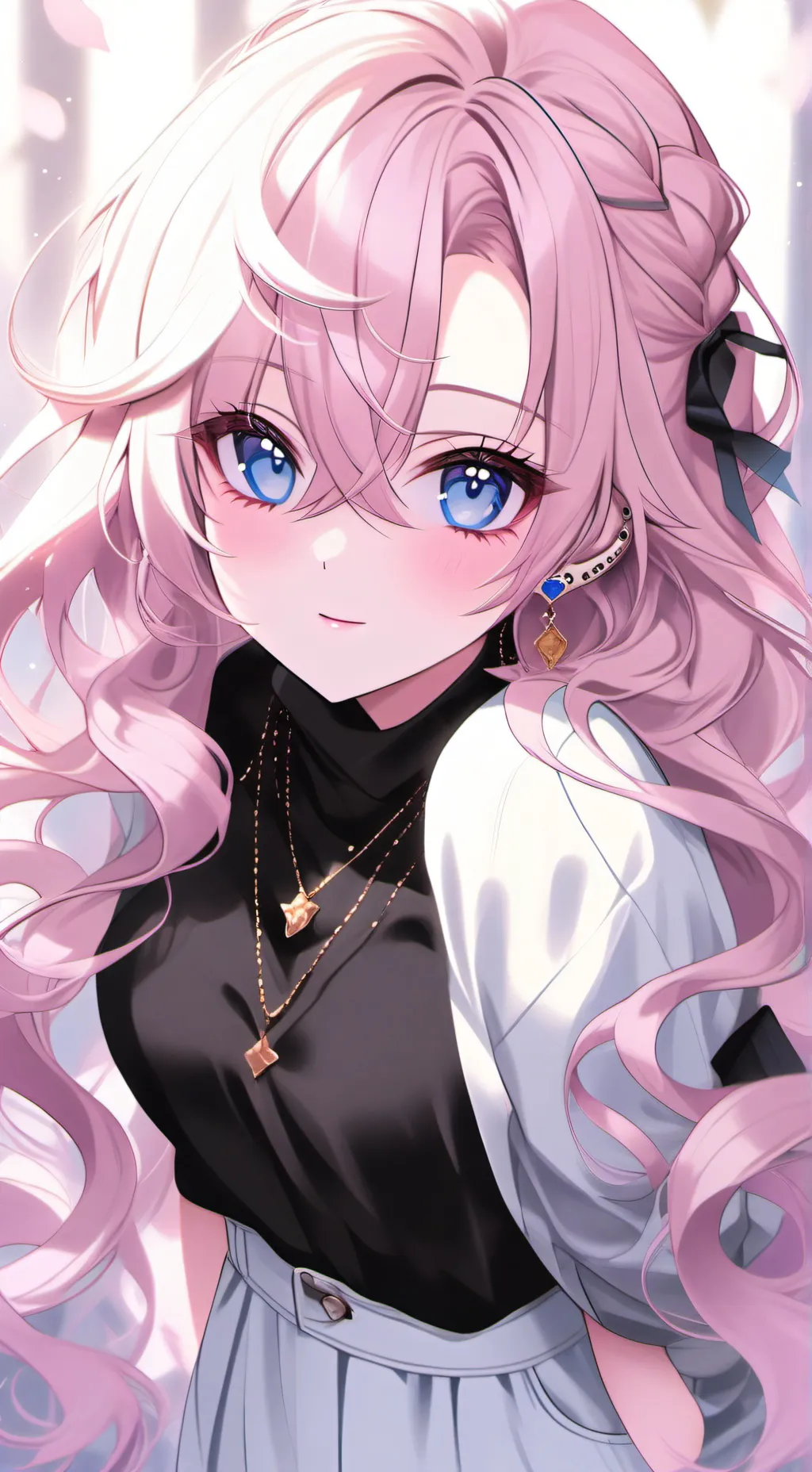 ai character: 🌹🌹Flaviana📱💃 background